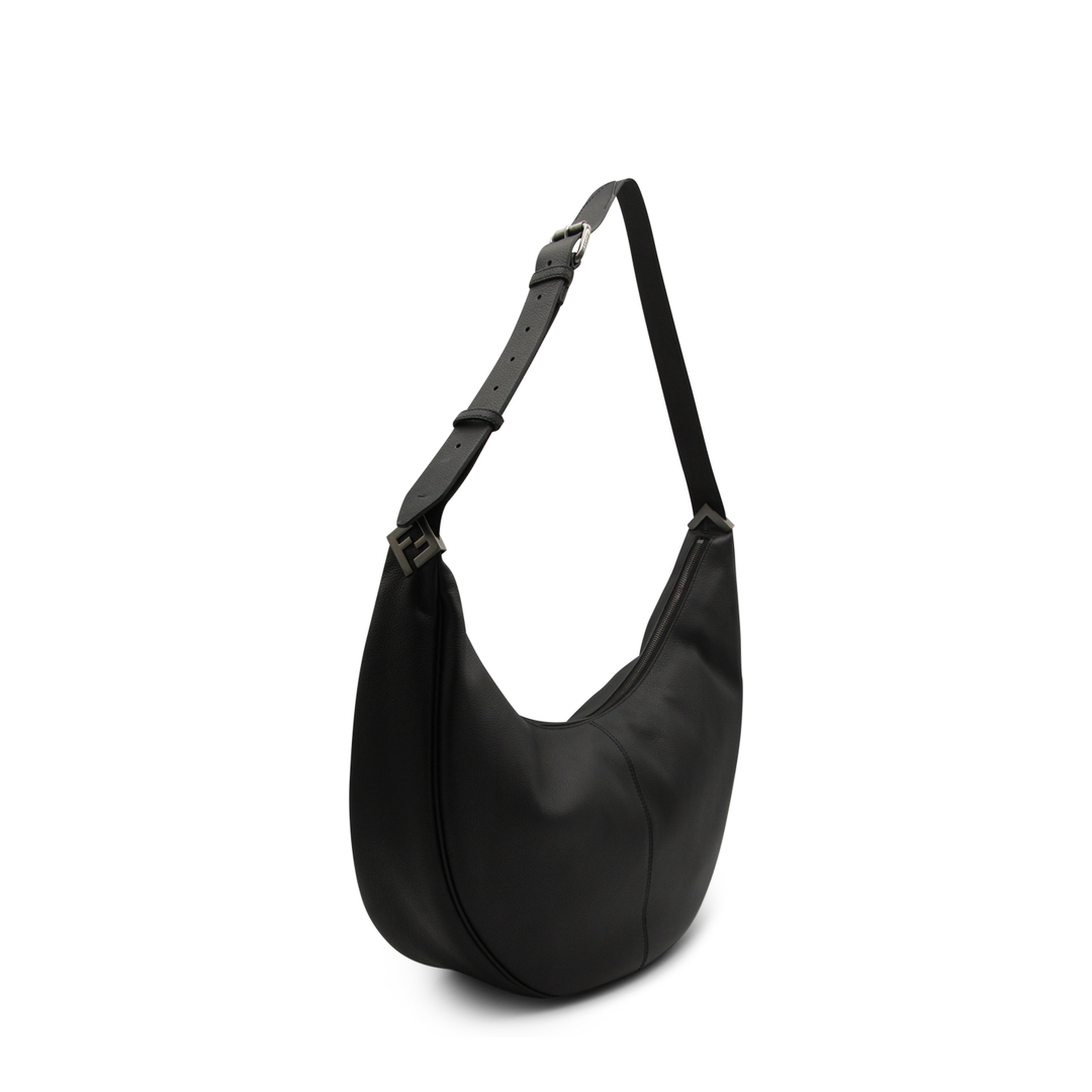 Melon Large Calfskin Bag - Black - Image 3