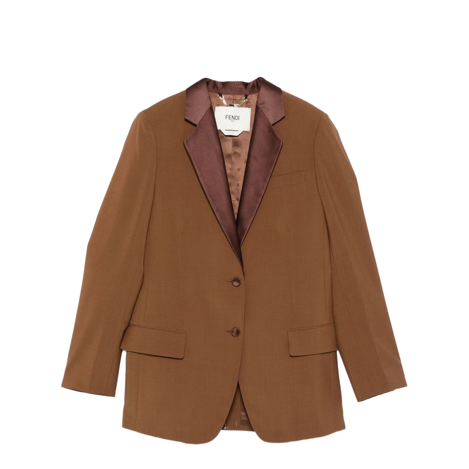 Blazer Wool Brown - Image 1