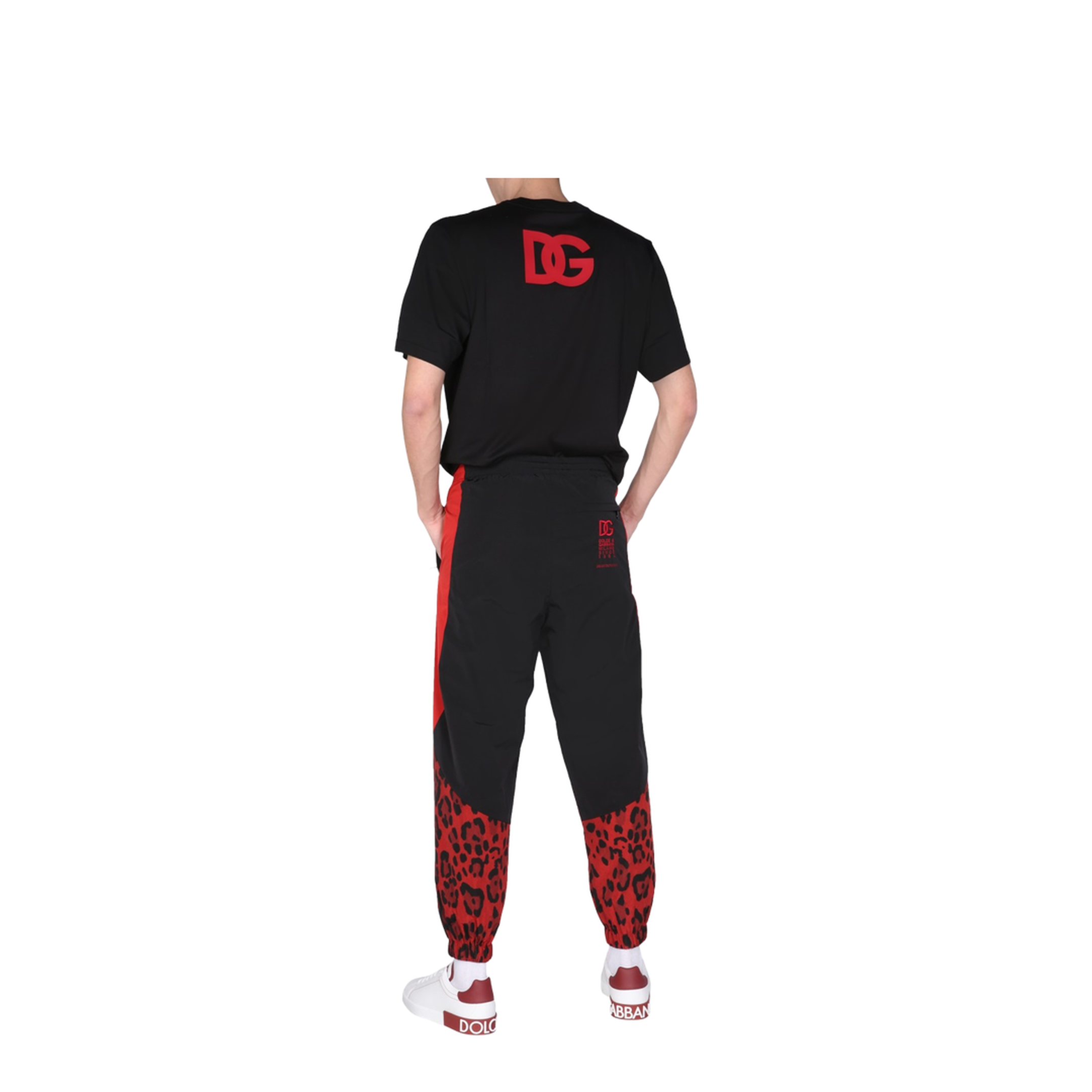 Jogging Pants with Animal Print - Image 2