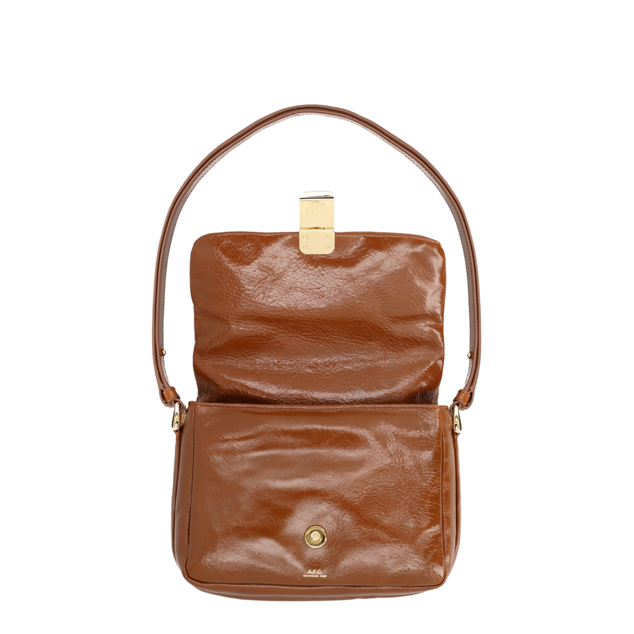 Grace Leather Shoulder Bag - Image 4