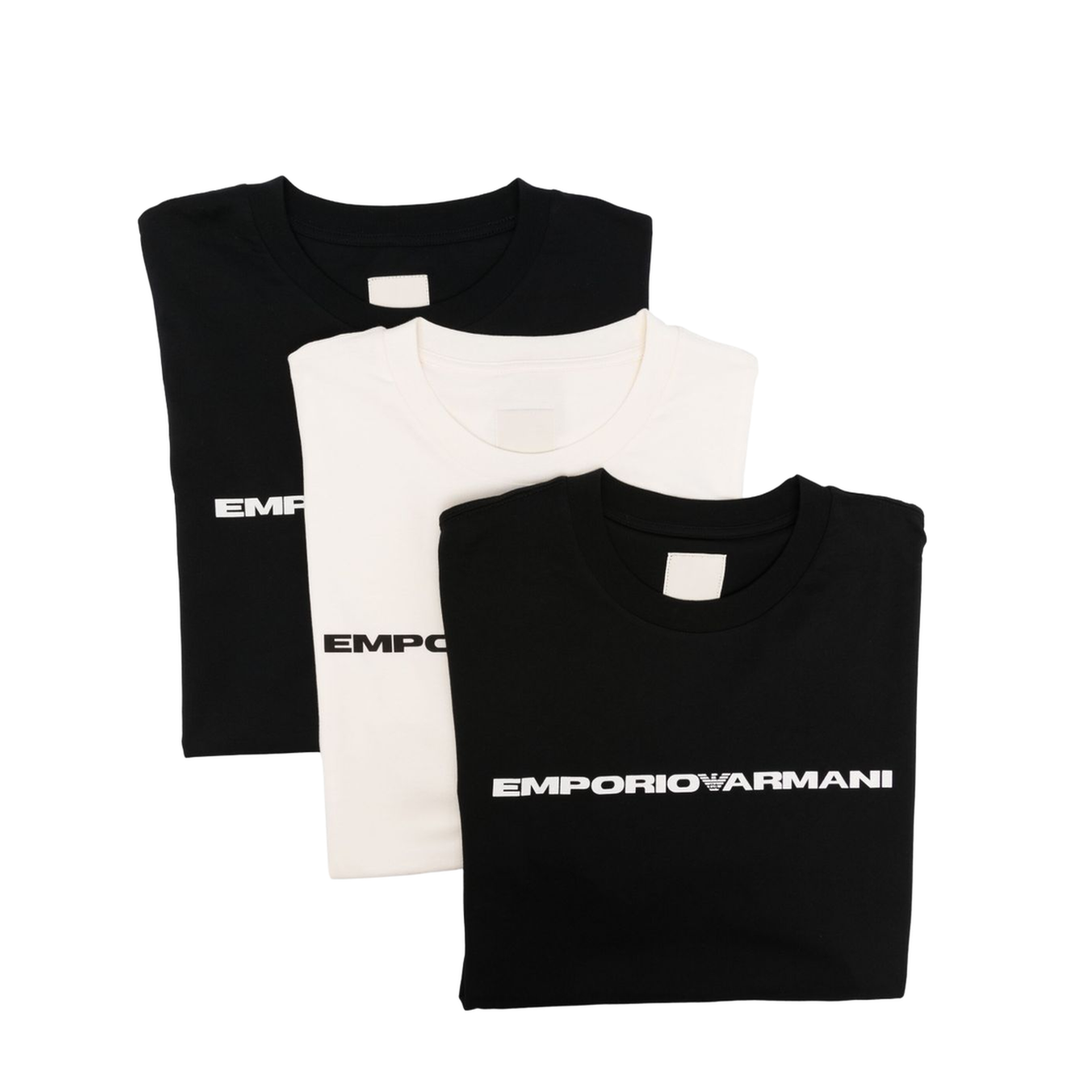 Three-pack of jersey T-shirts with logo - Multicolor - Image 1