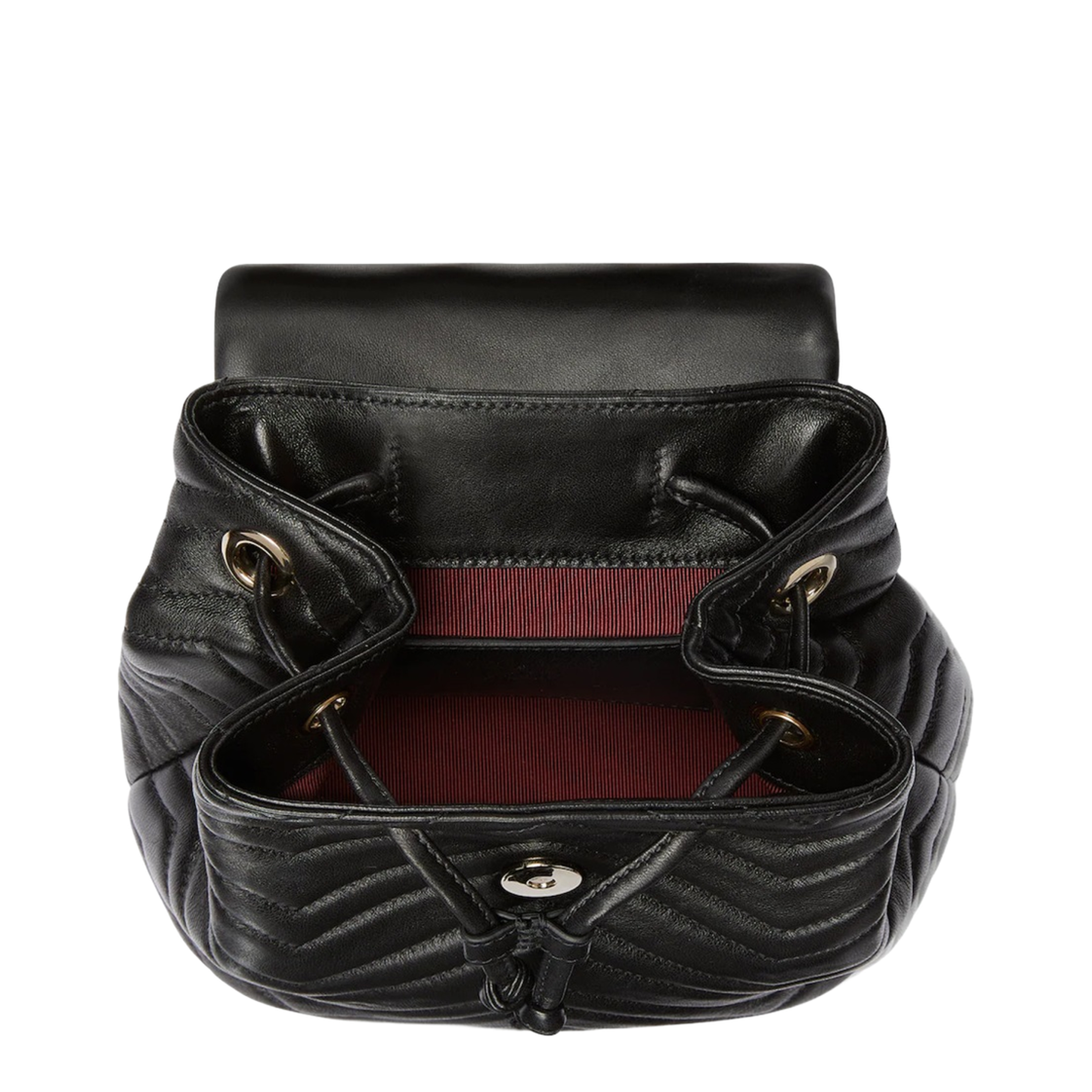 GG Marmont Mini Backpack Matelassé Nappa Leather - Black - Image 3