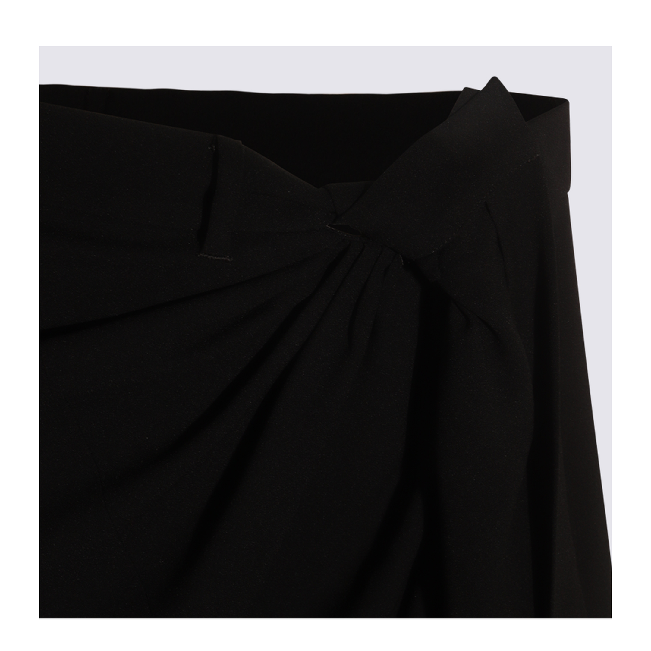 Draped Tailored Skirt - Image 6
