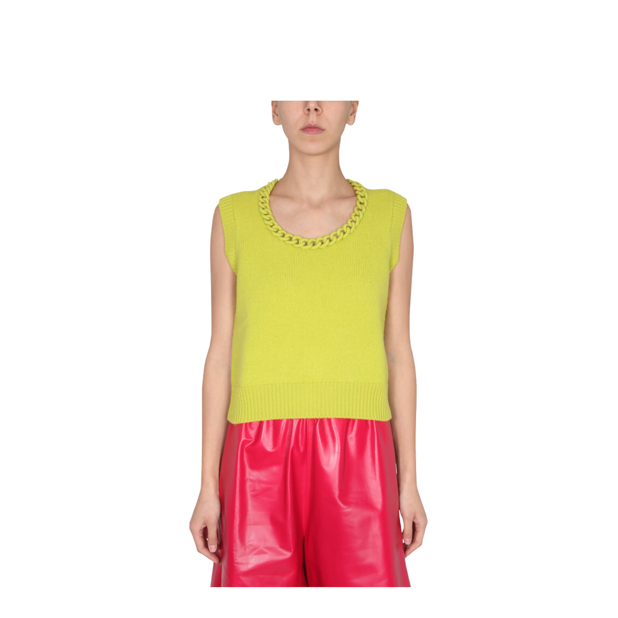 Vest with Crochet Chain - Image 1