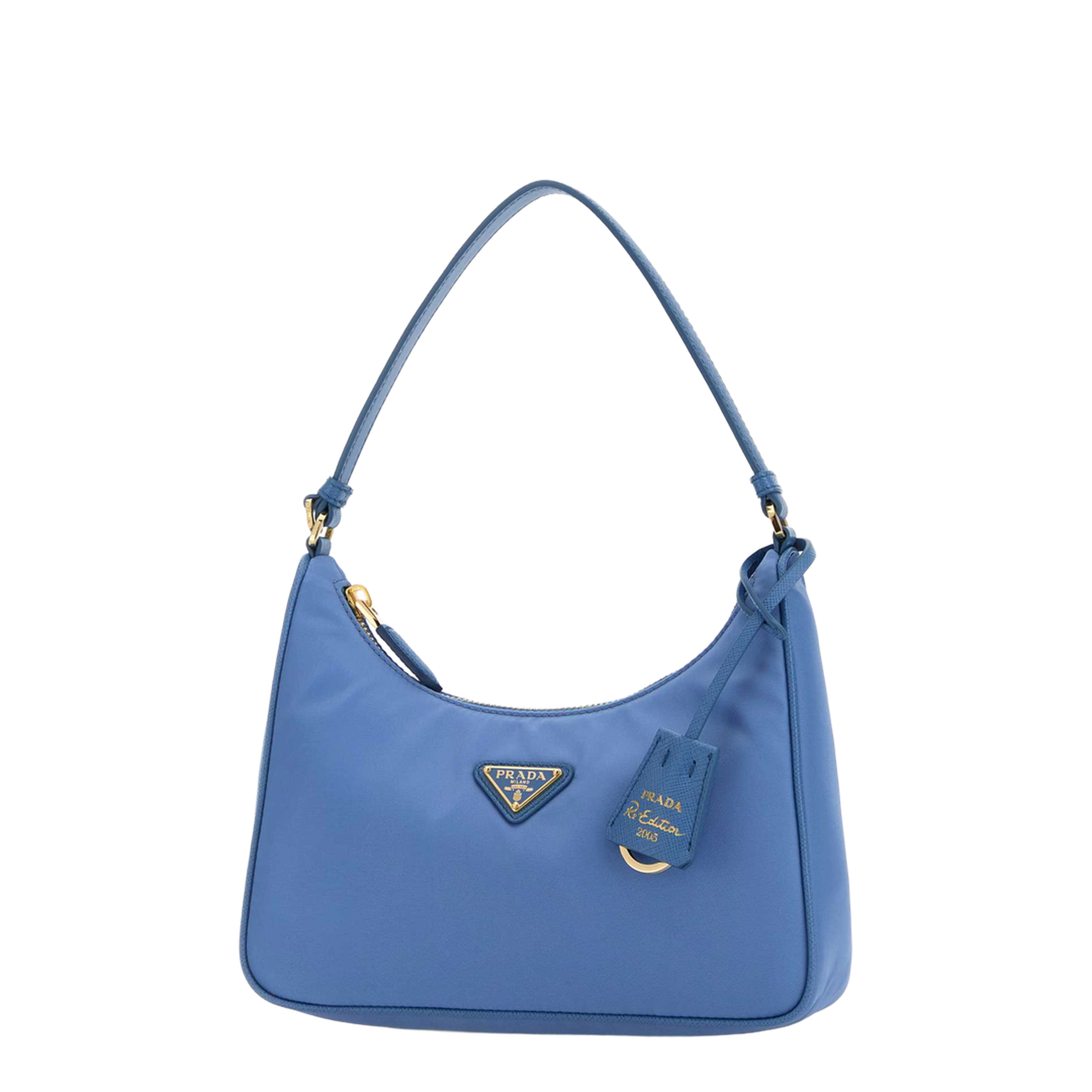 Light Blue Re-Nylon Re-Edition 2005 Shoulder Bag - Image 2