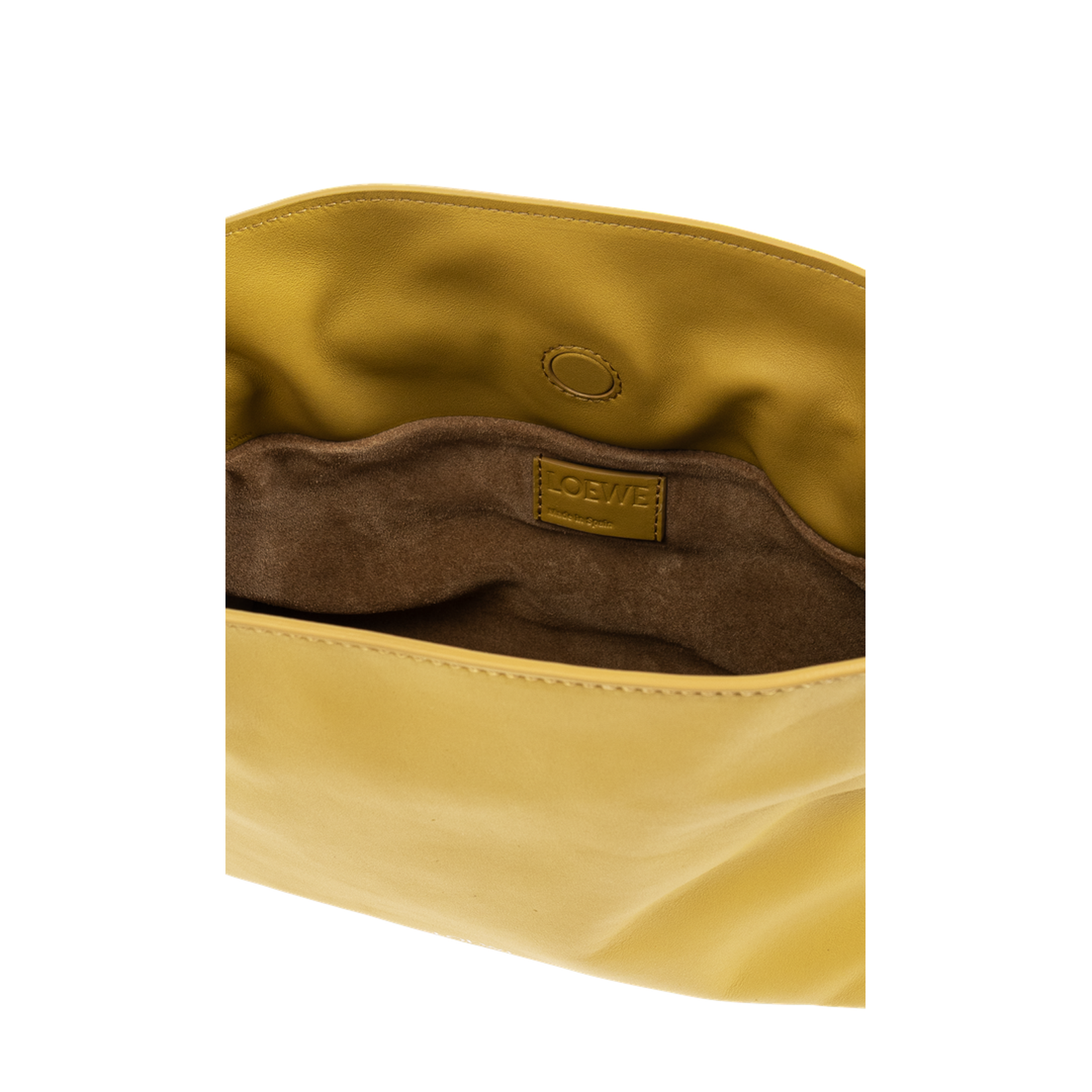 Flamenco Mini Calfskin Clutch Bags - Yellow - Image 5