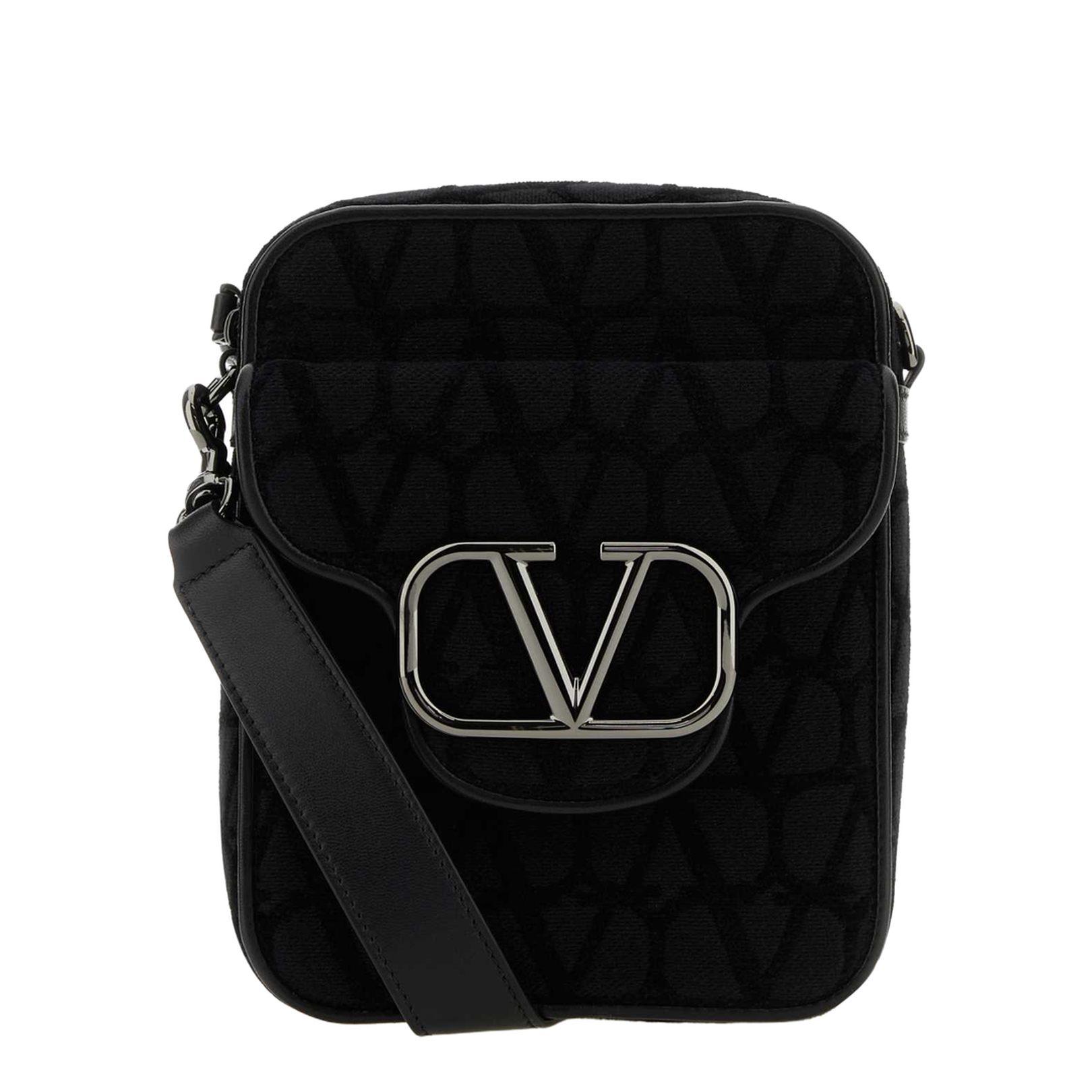 Toile Iconographe Canvas Crossbody Bag - Black - Image 1