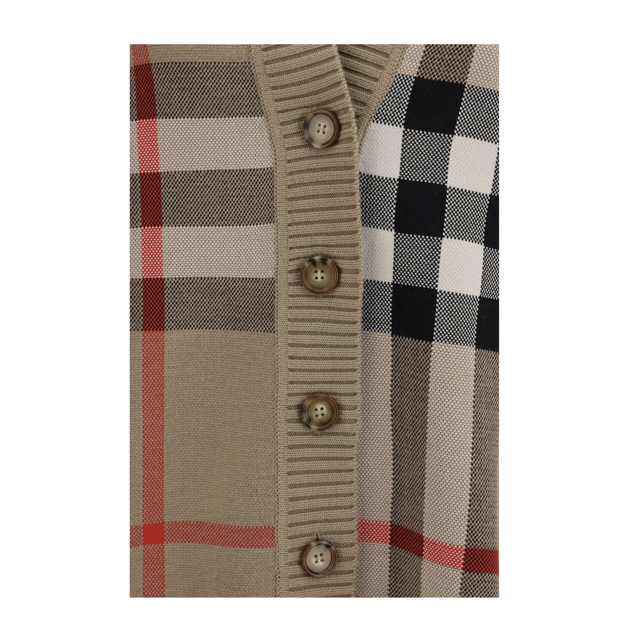 Check Archive Wool Sweater - Image 3