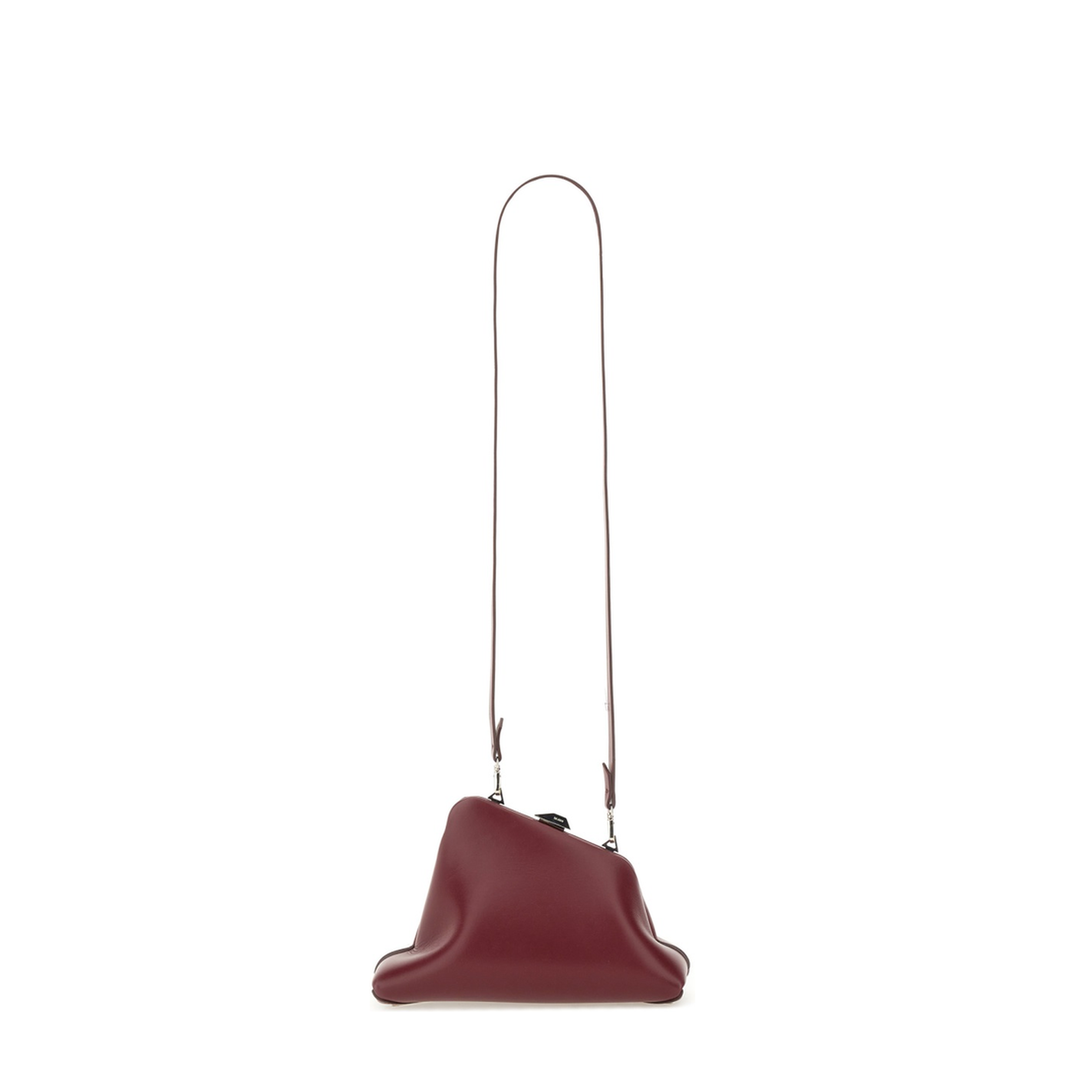 Day Off Small Calfskin Clutch - Burgundy - Image 2