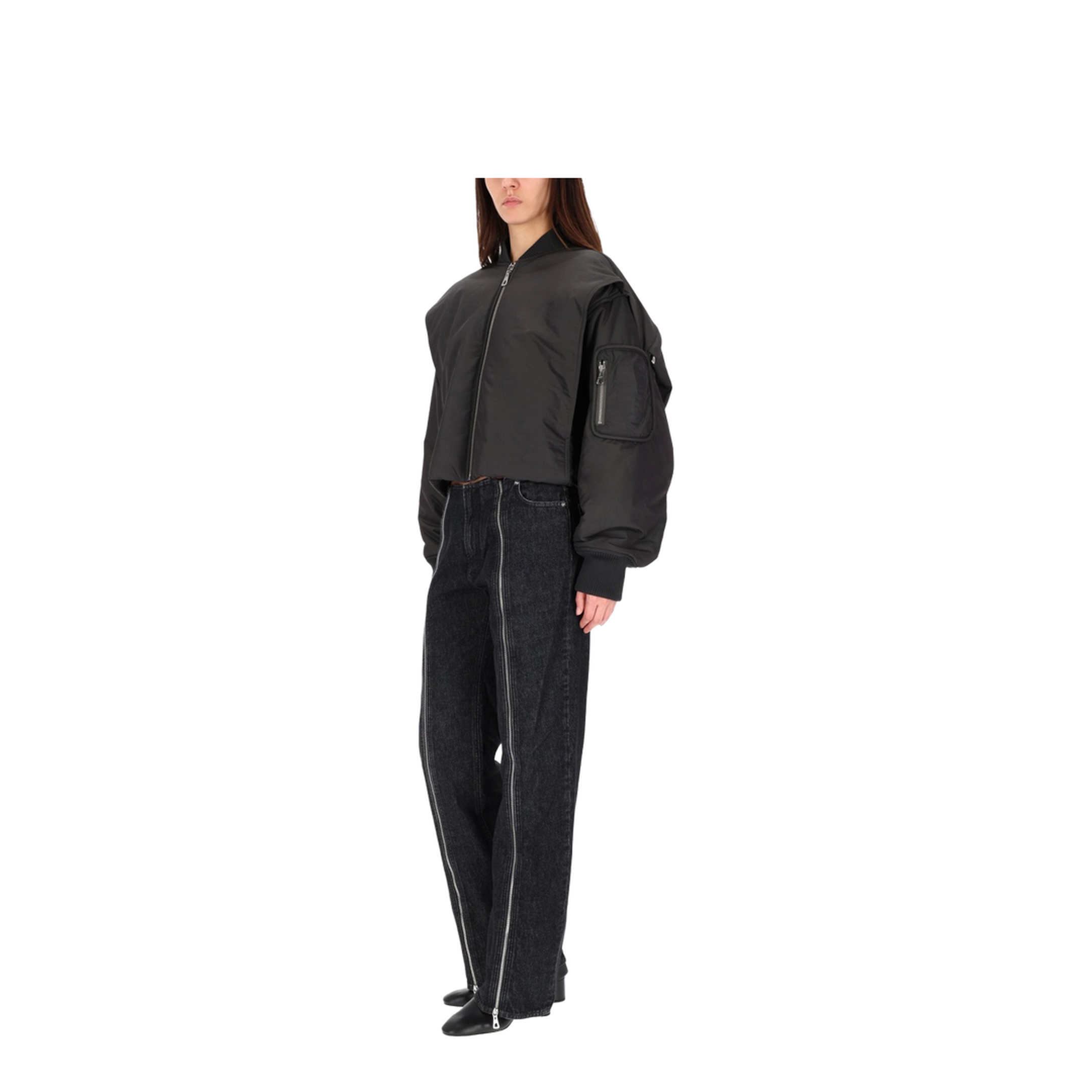 Hooded Bomber Jacket - Image 2