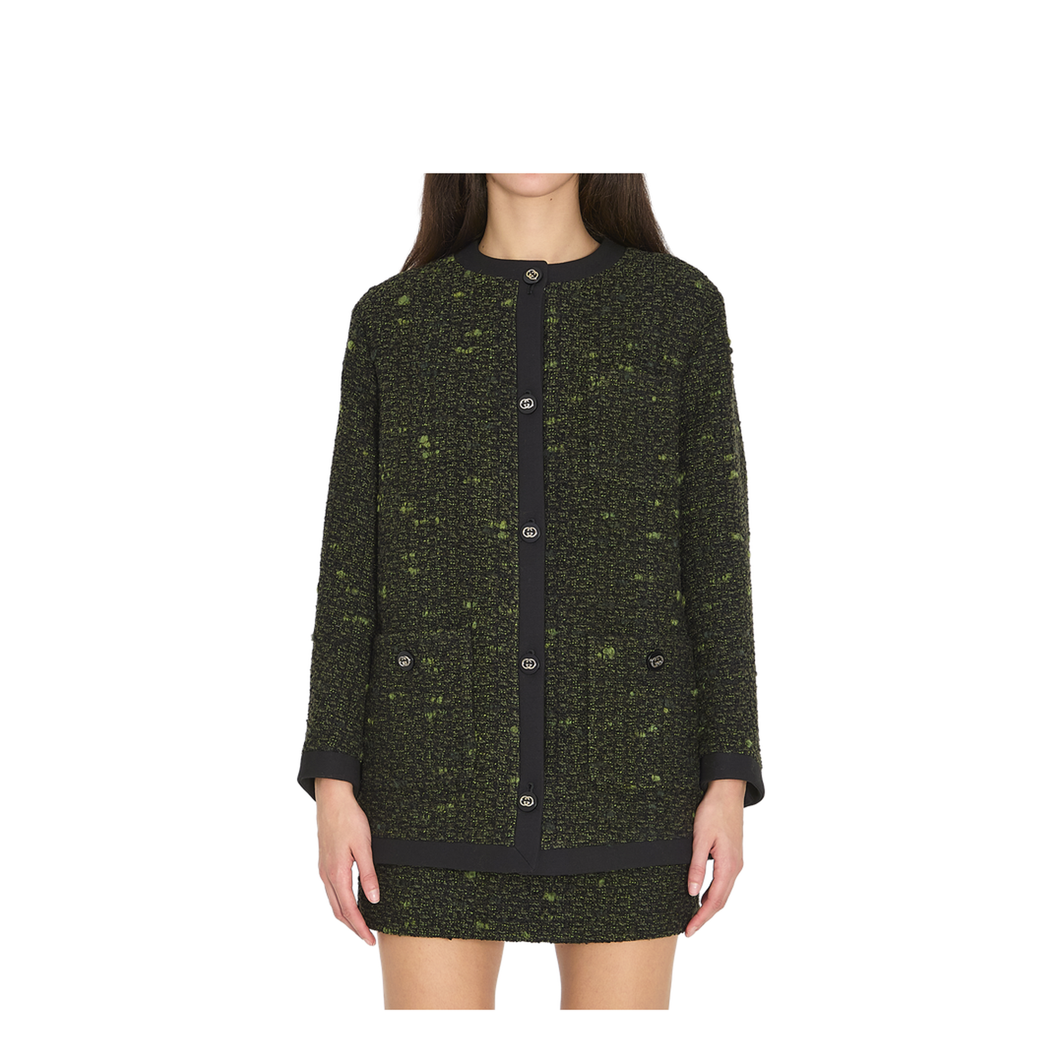 Bouclé Wool Jacket - Image 1