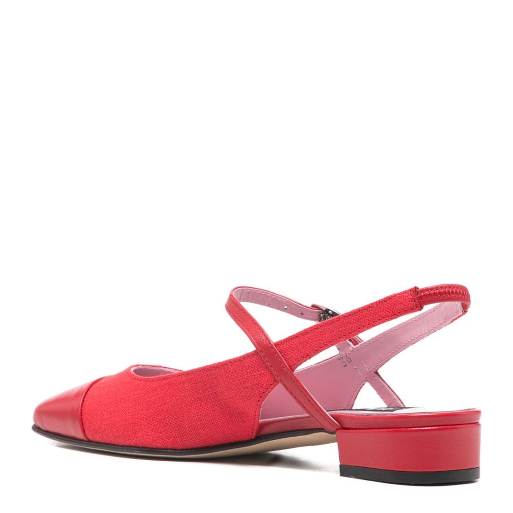 Flat Shoes Red - Image 3