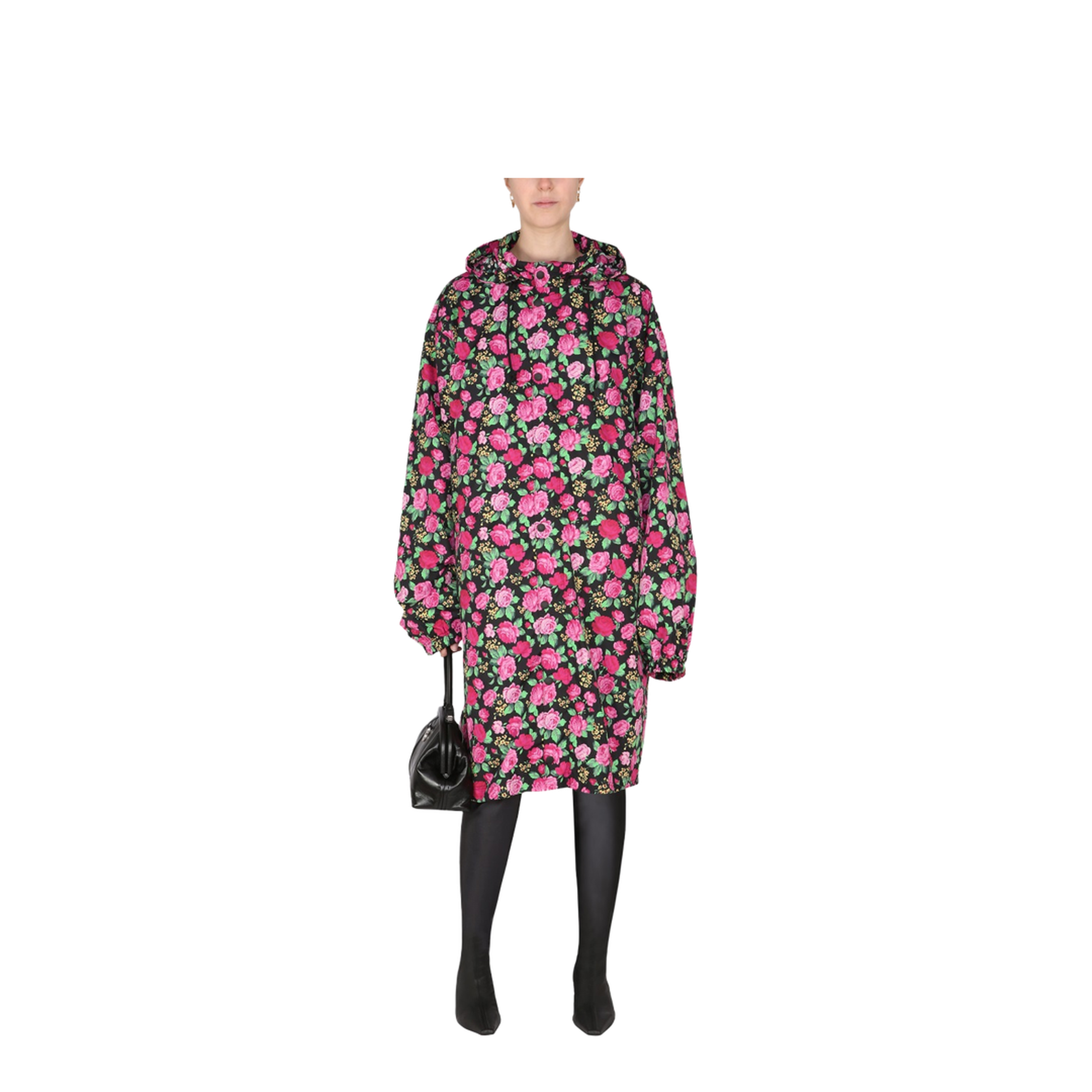 Coat with Floral Pattern - Image 2