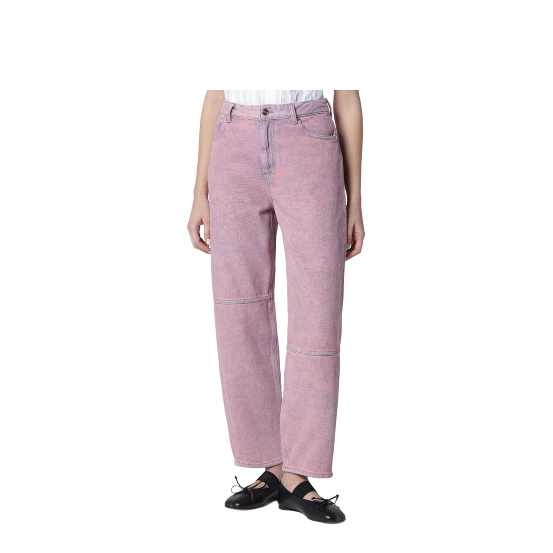 Starry Washed Pink Jeans - Image 1