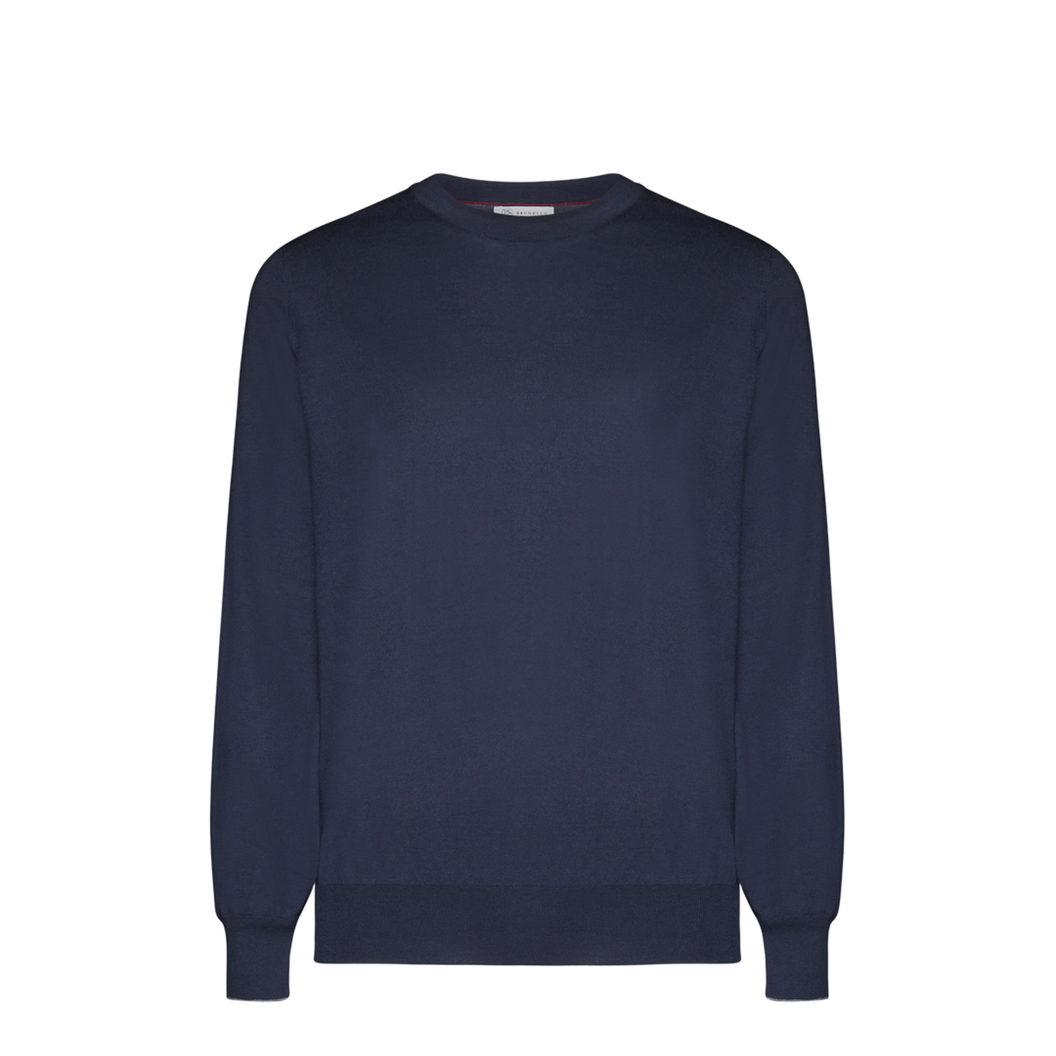 Navy Blue Cotton Sweater - Image 1