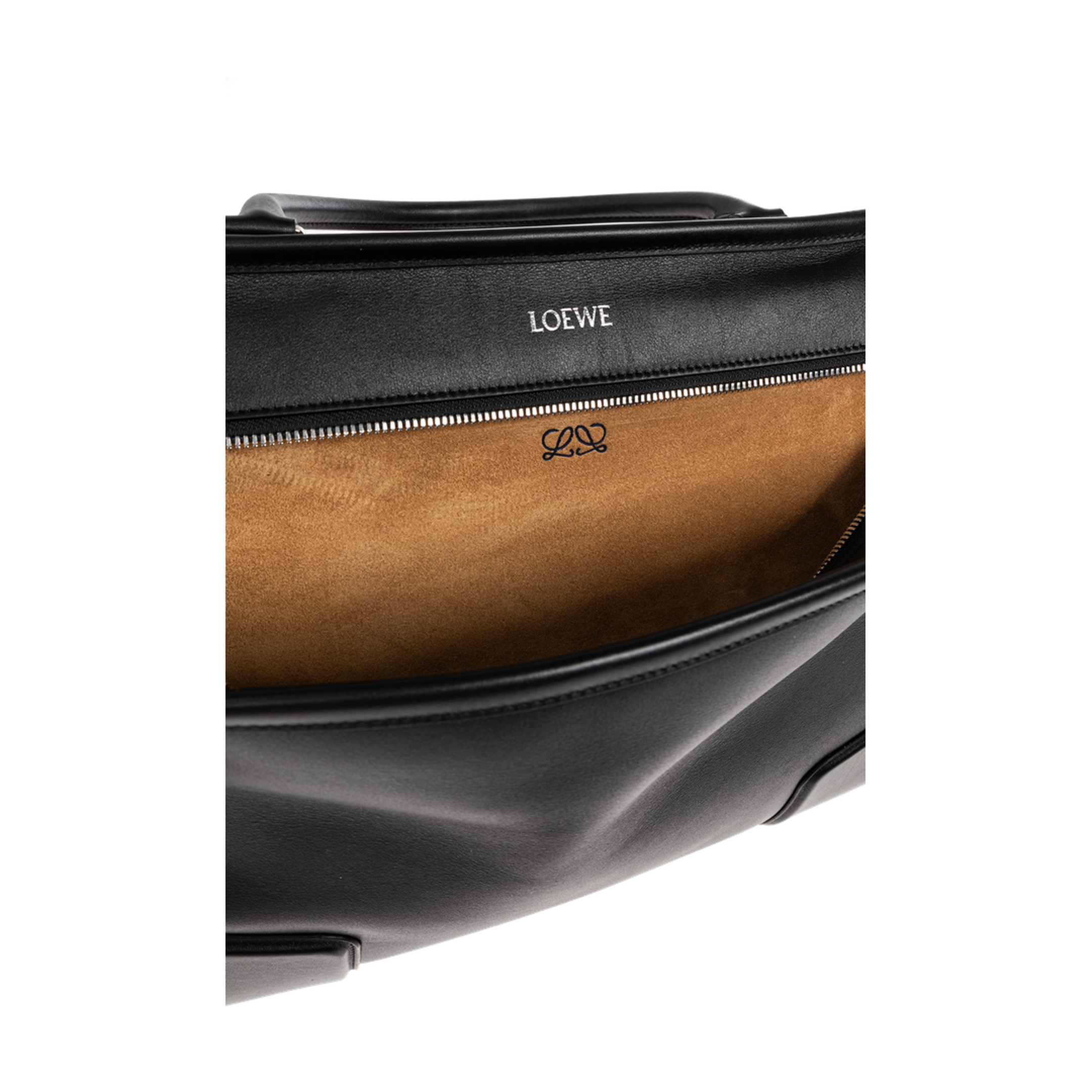 Amazona Large Calfskin Tote Bag - Black - Image 4