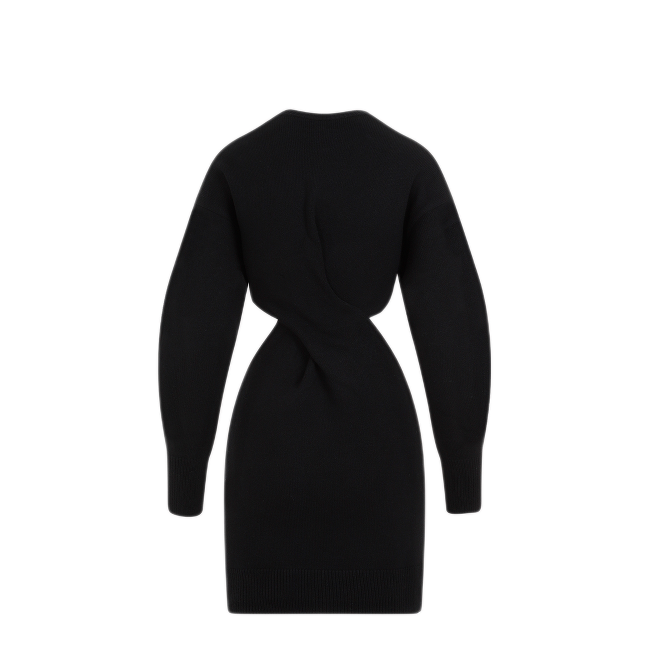 Wool Mini Dress - Image 4