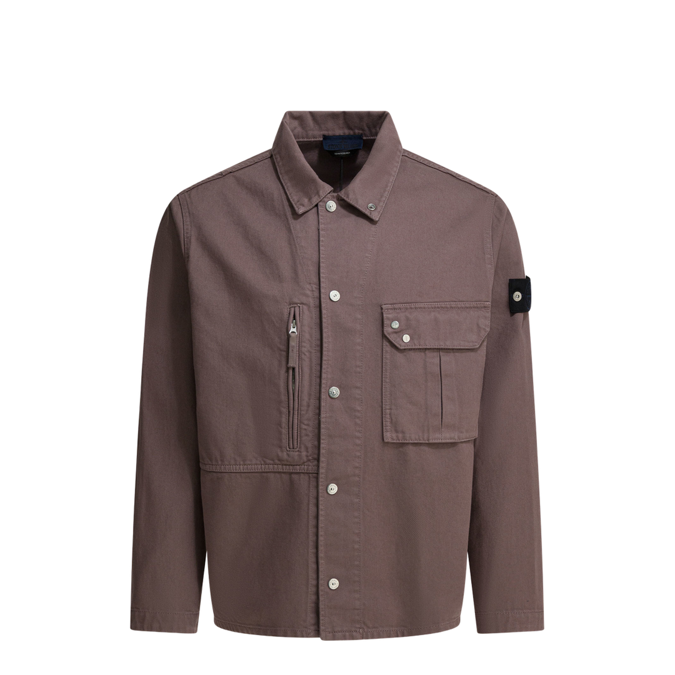 Denim Overshirt Jacket - Image 1
