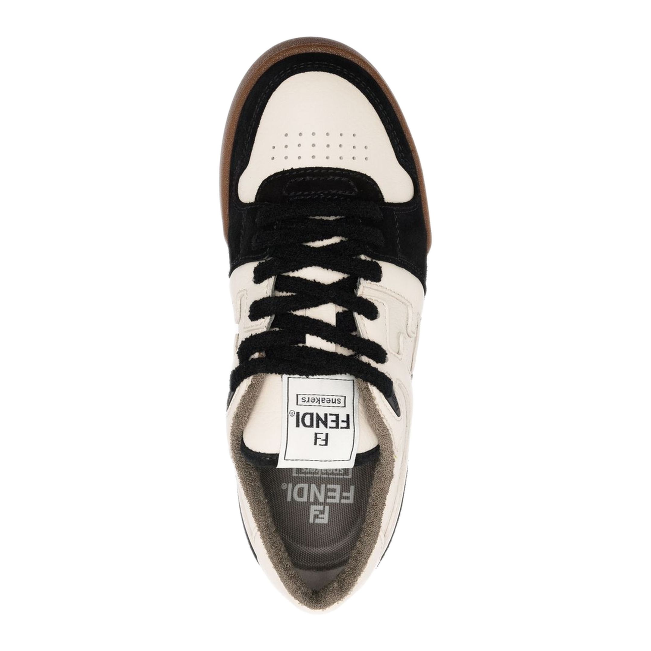 Match Suede and Leather Sneakers - Image 3