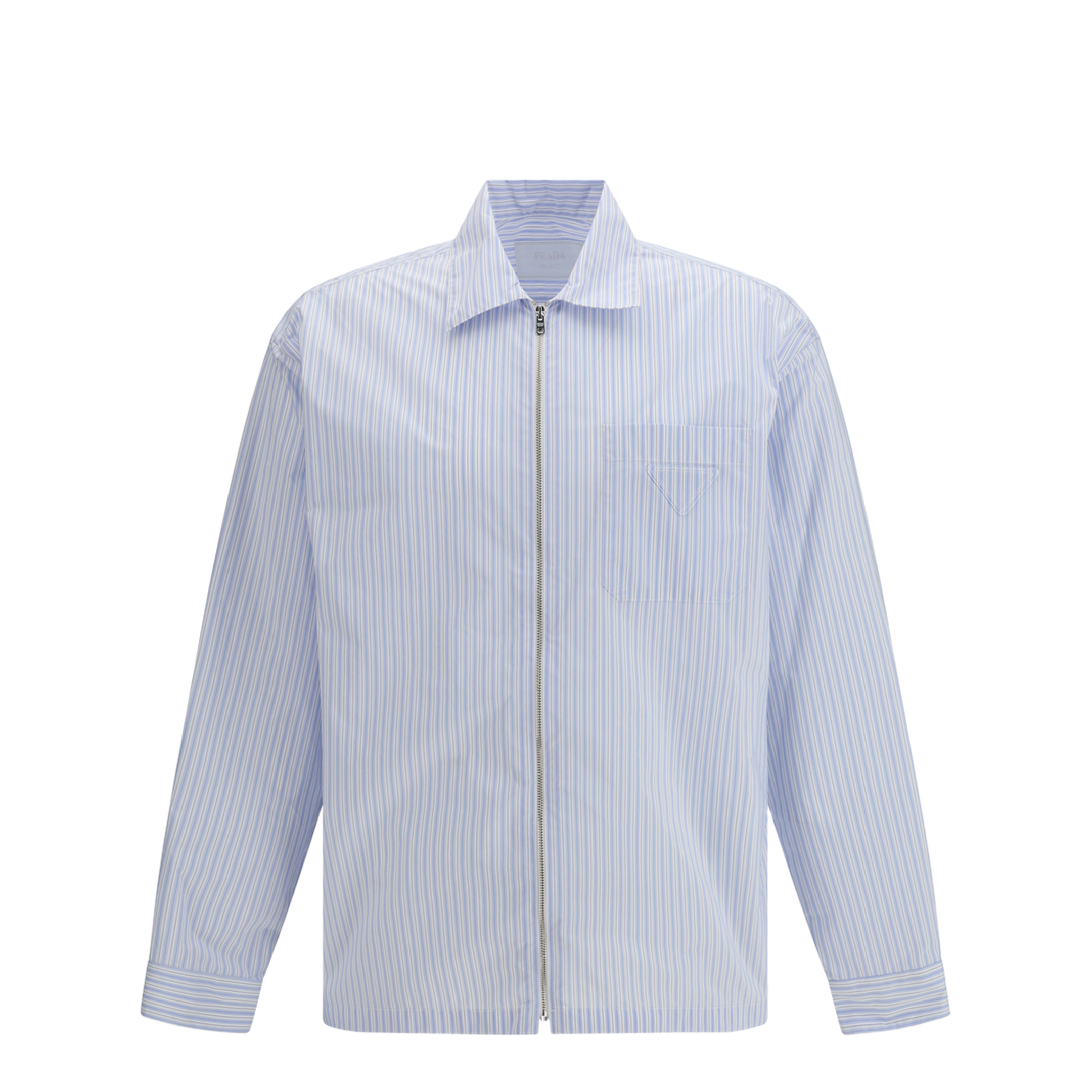 Striped Re-Nylon Shirt - Image 1