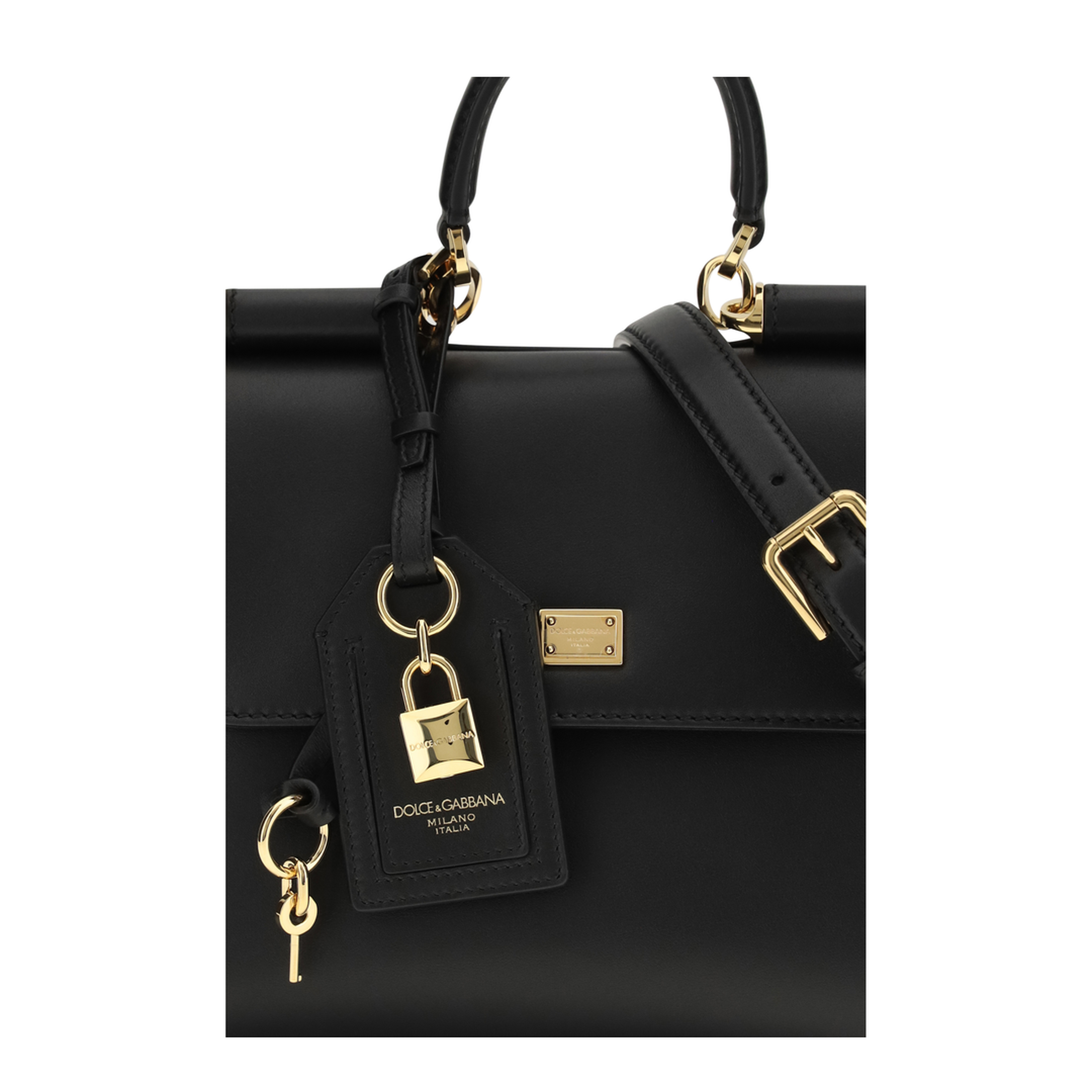 My Sicily Small Calfskin Handbag - Beige - Image 4