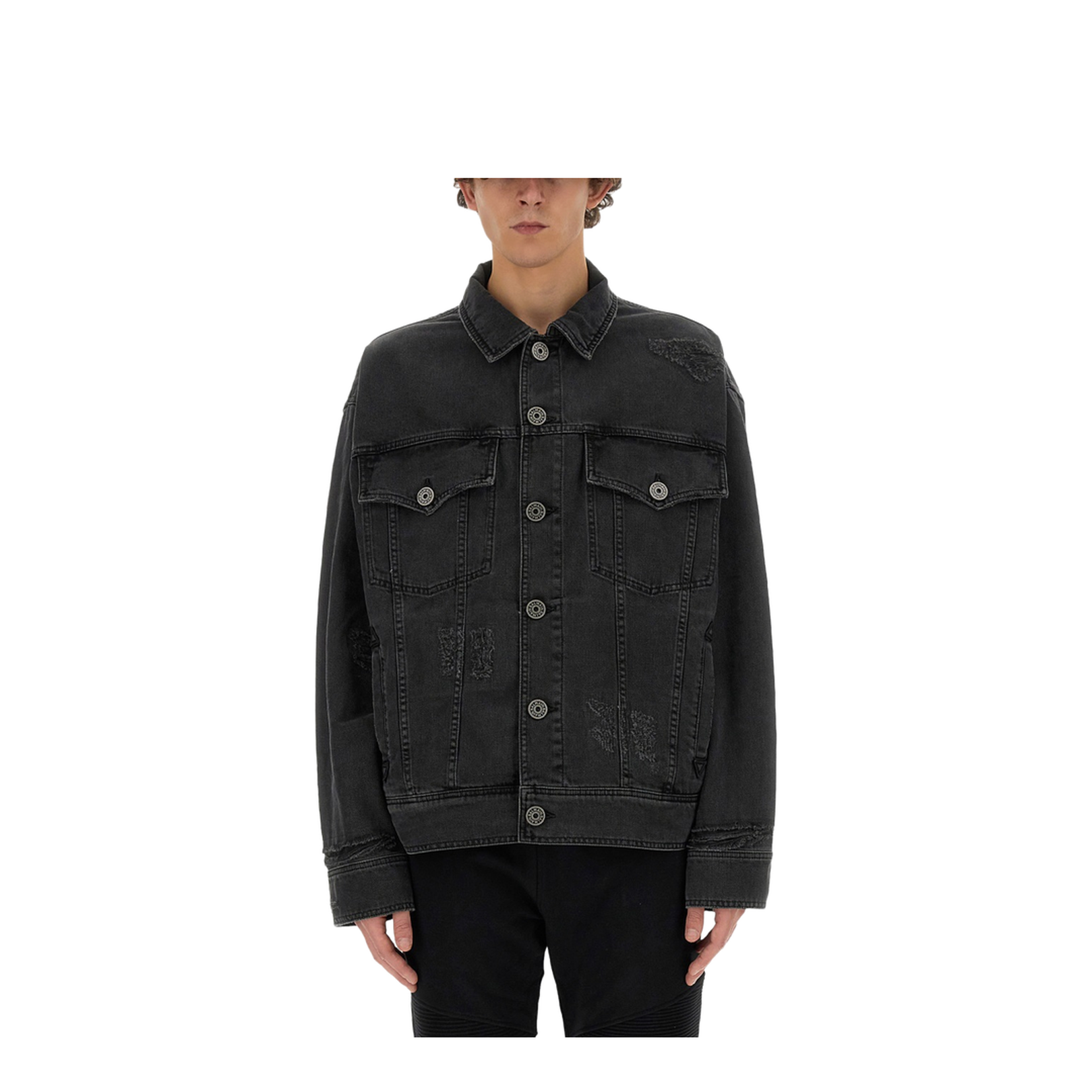 Denim Jacket Black - Image 1