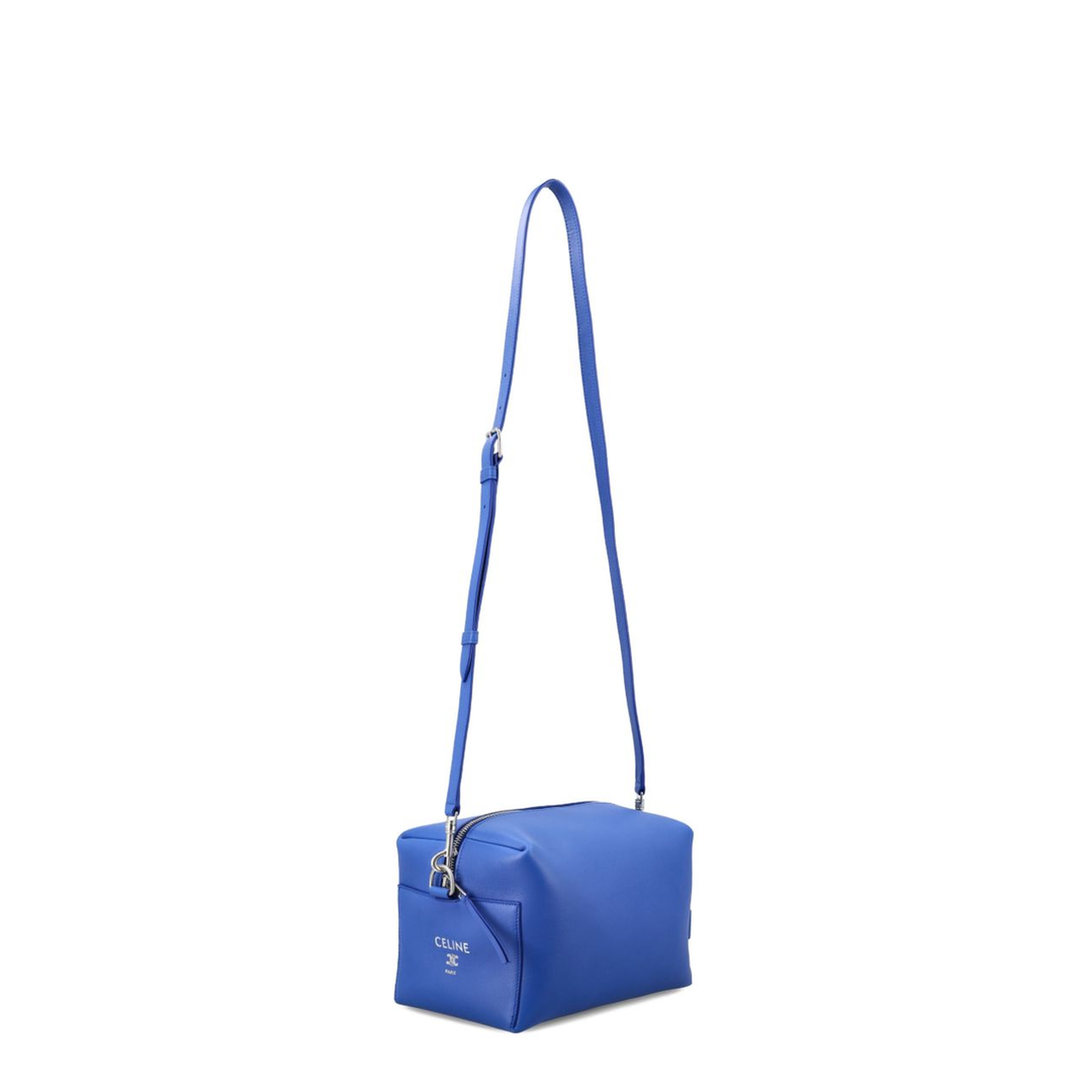Take Away One Size Calfskin Crossbody - Oxide Blue - Image 2