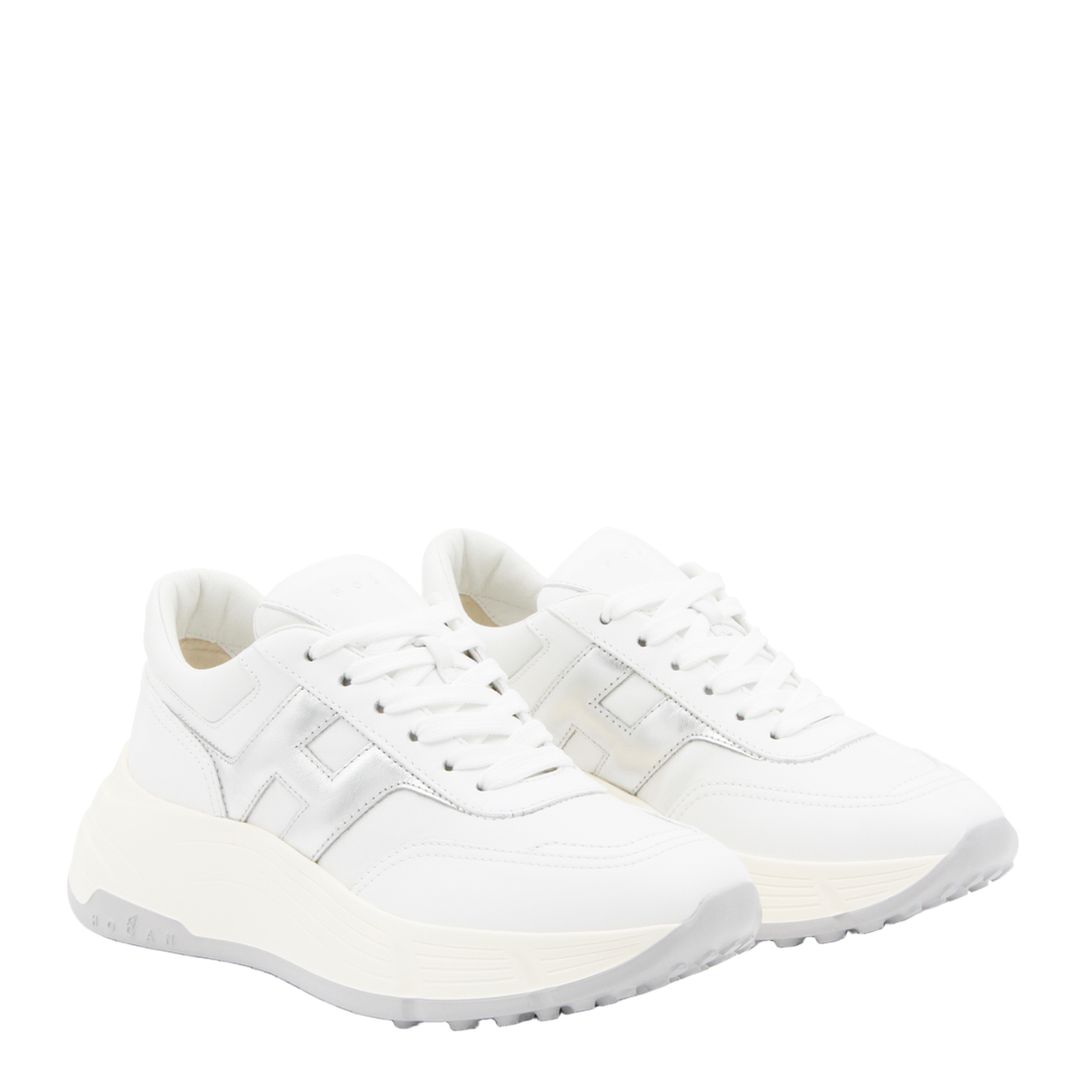 Hi-Fi Leather Sneakers - Image 3