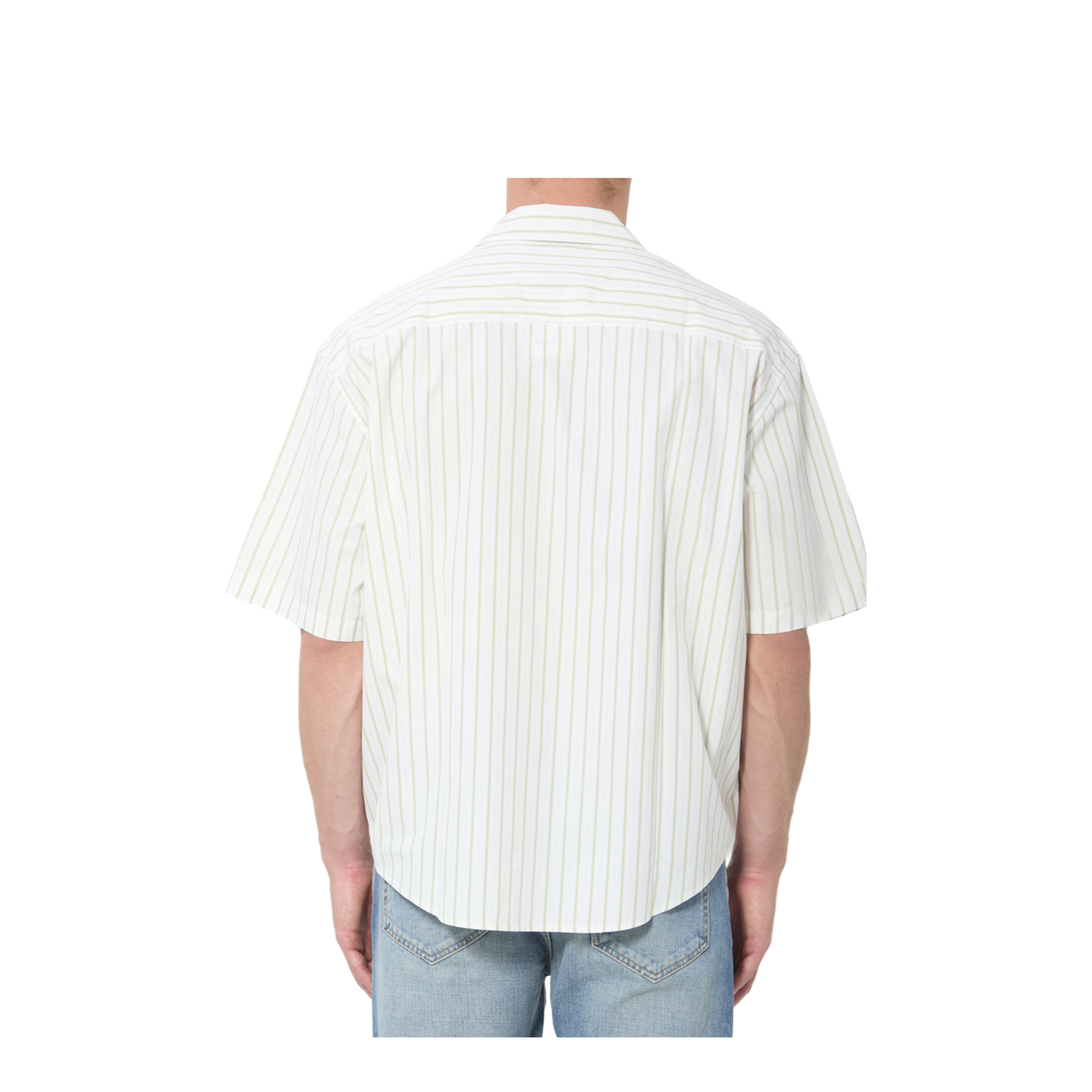 Striped Boxy Shirt - Image 4