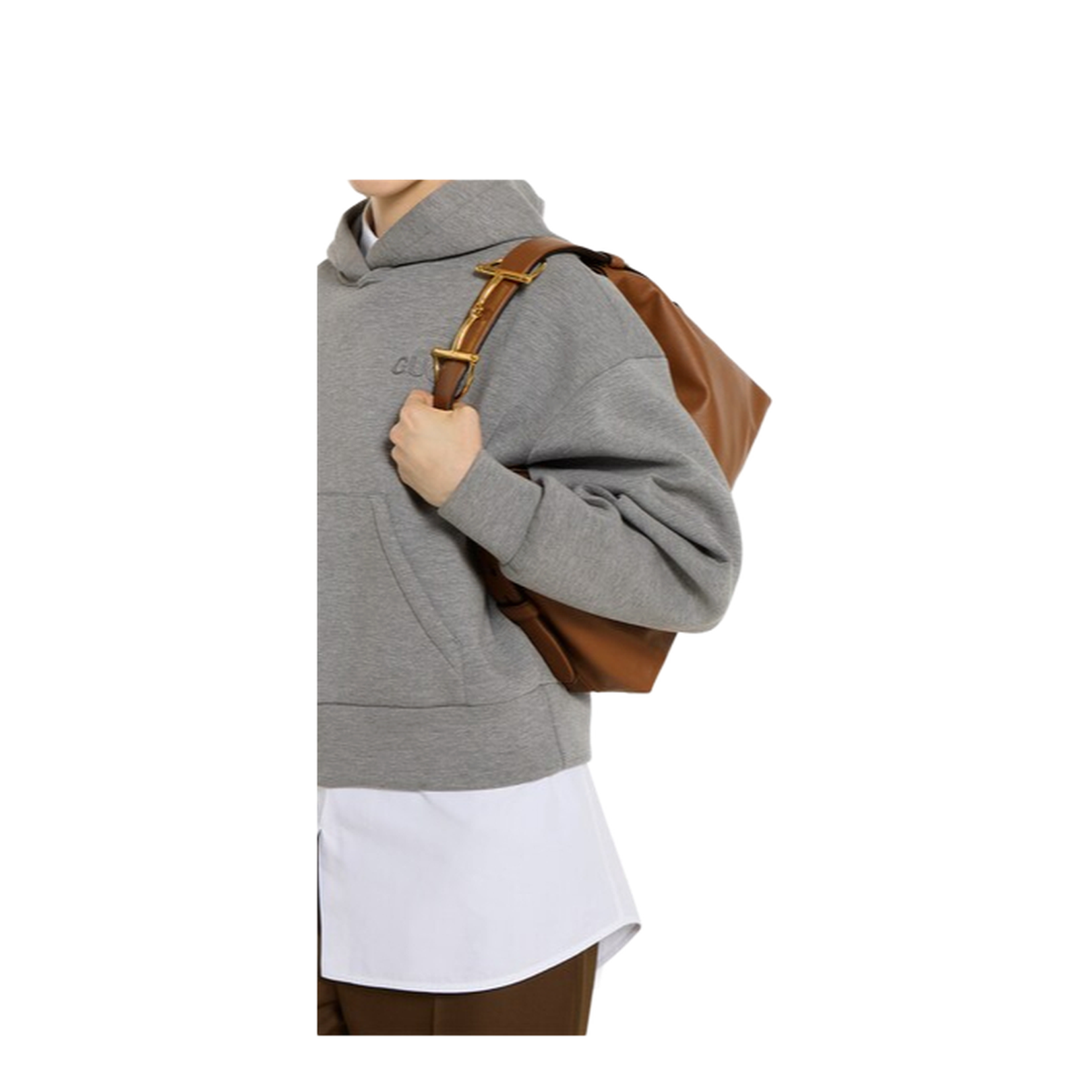 Beatrix Medium Tote Bag in Leather Brown - Image 4