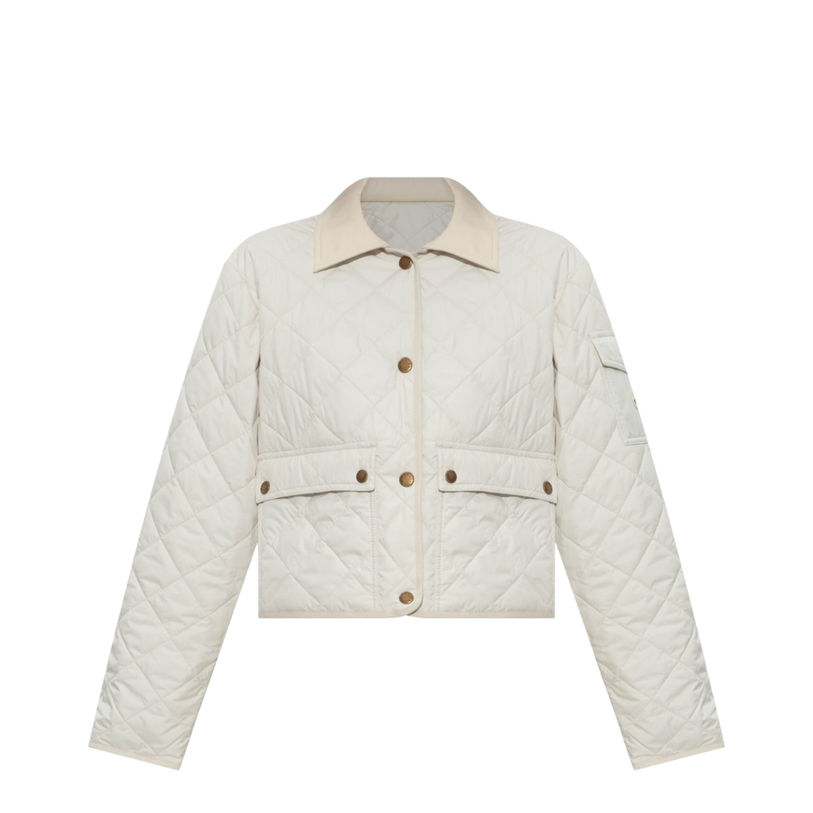 Chitre Diamond-Quilted Padded Shirt Jacket - Image 1