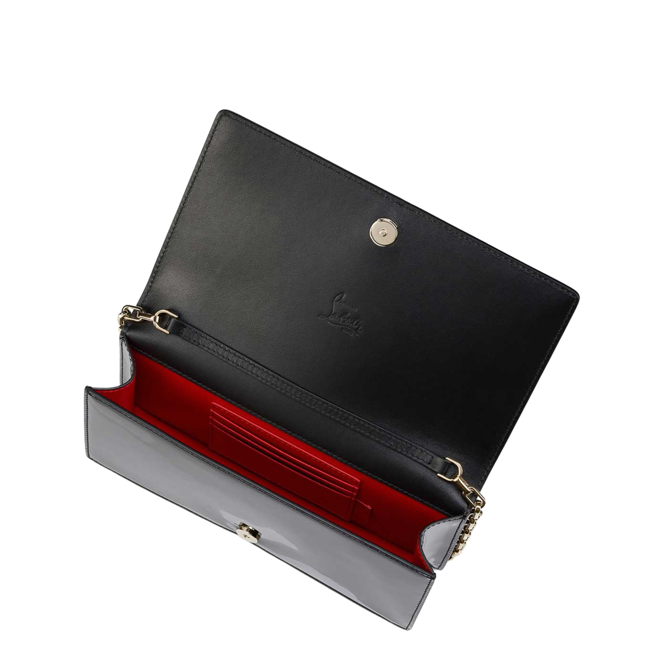 Bettina Clutch Patent Calf Leather Black - Image 5