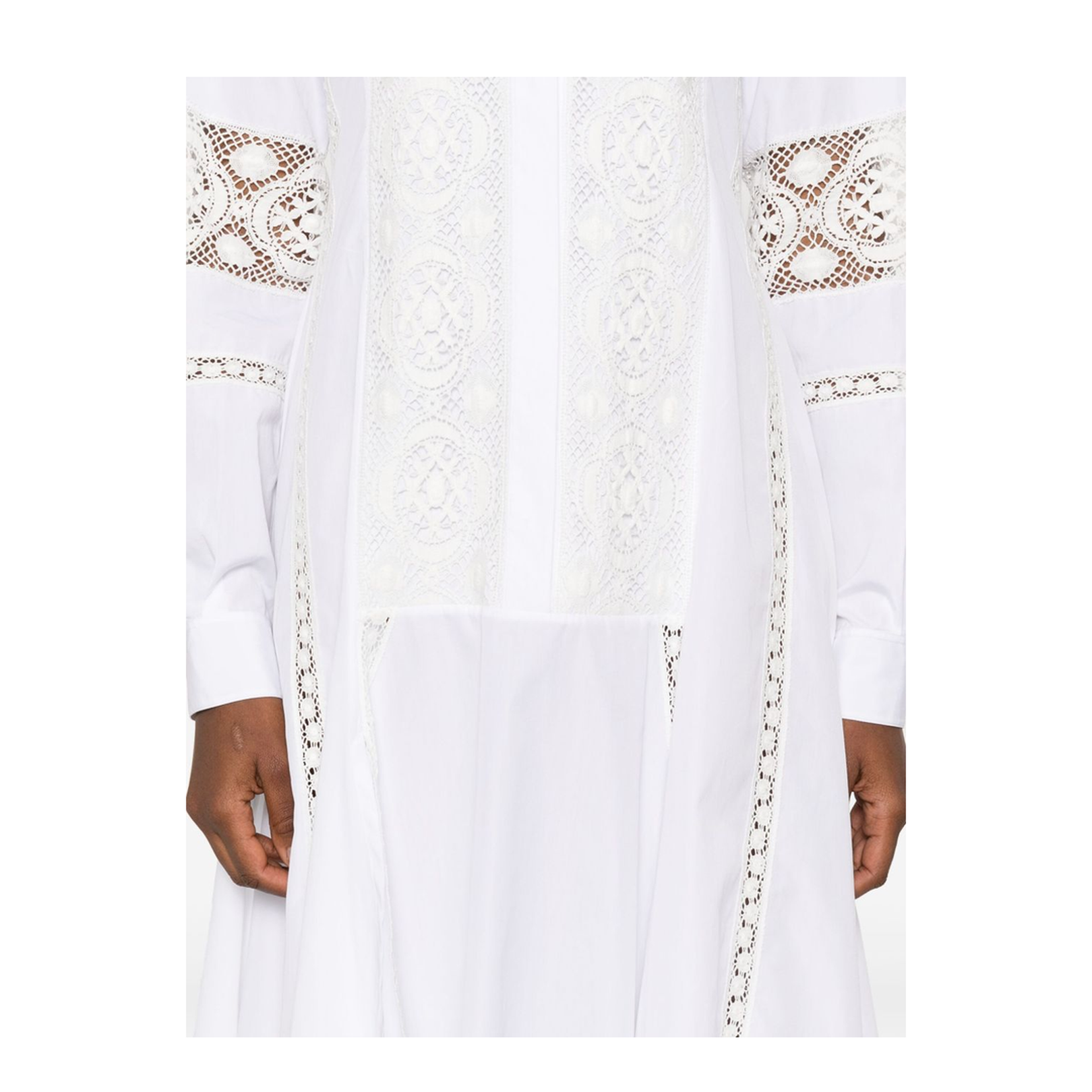 Cotton Chemisier Dress - Image 4