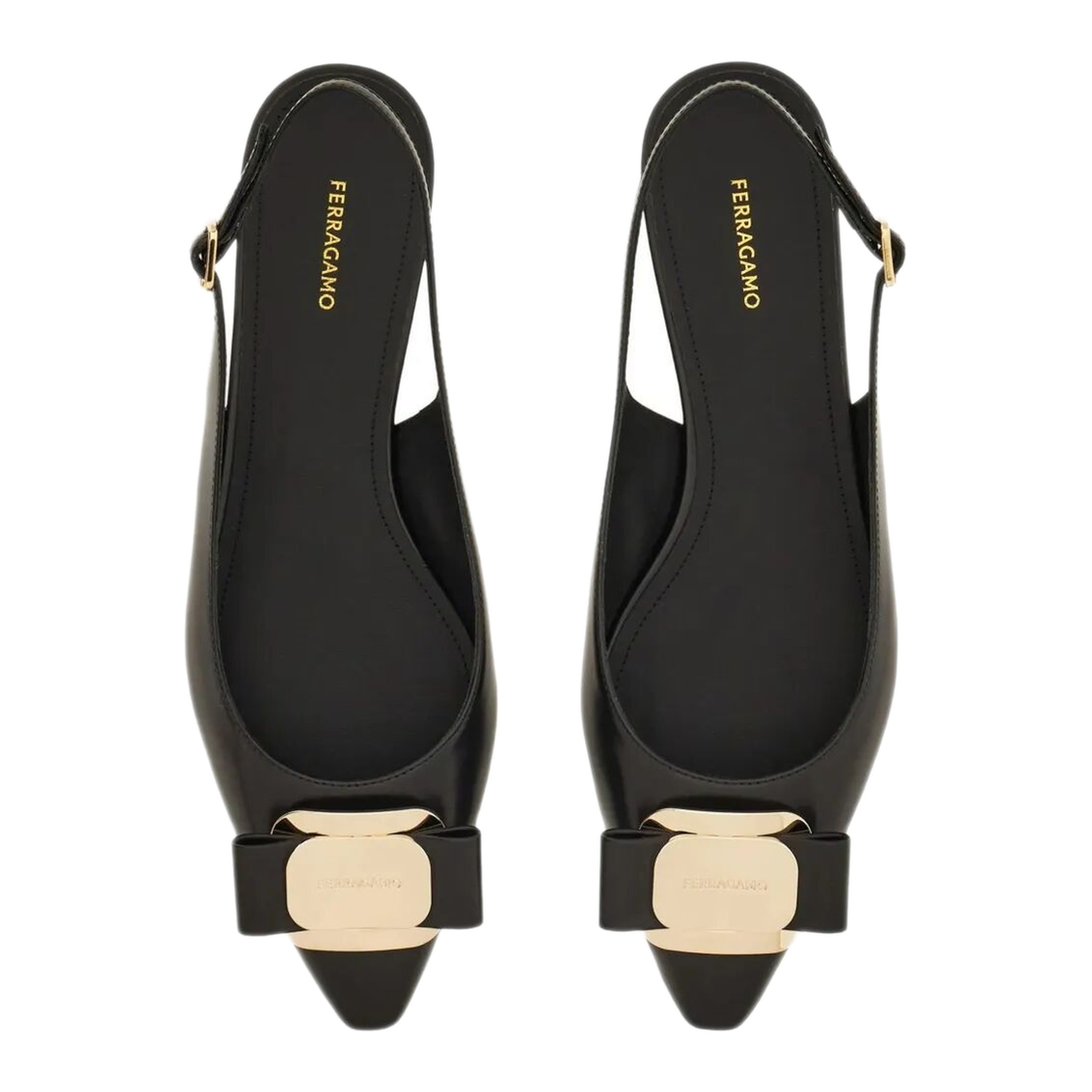 Zelmy Leather Flat Slingback - Image 2