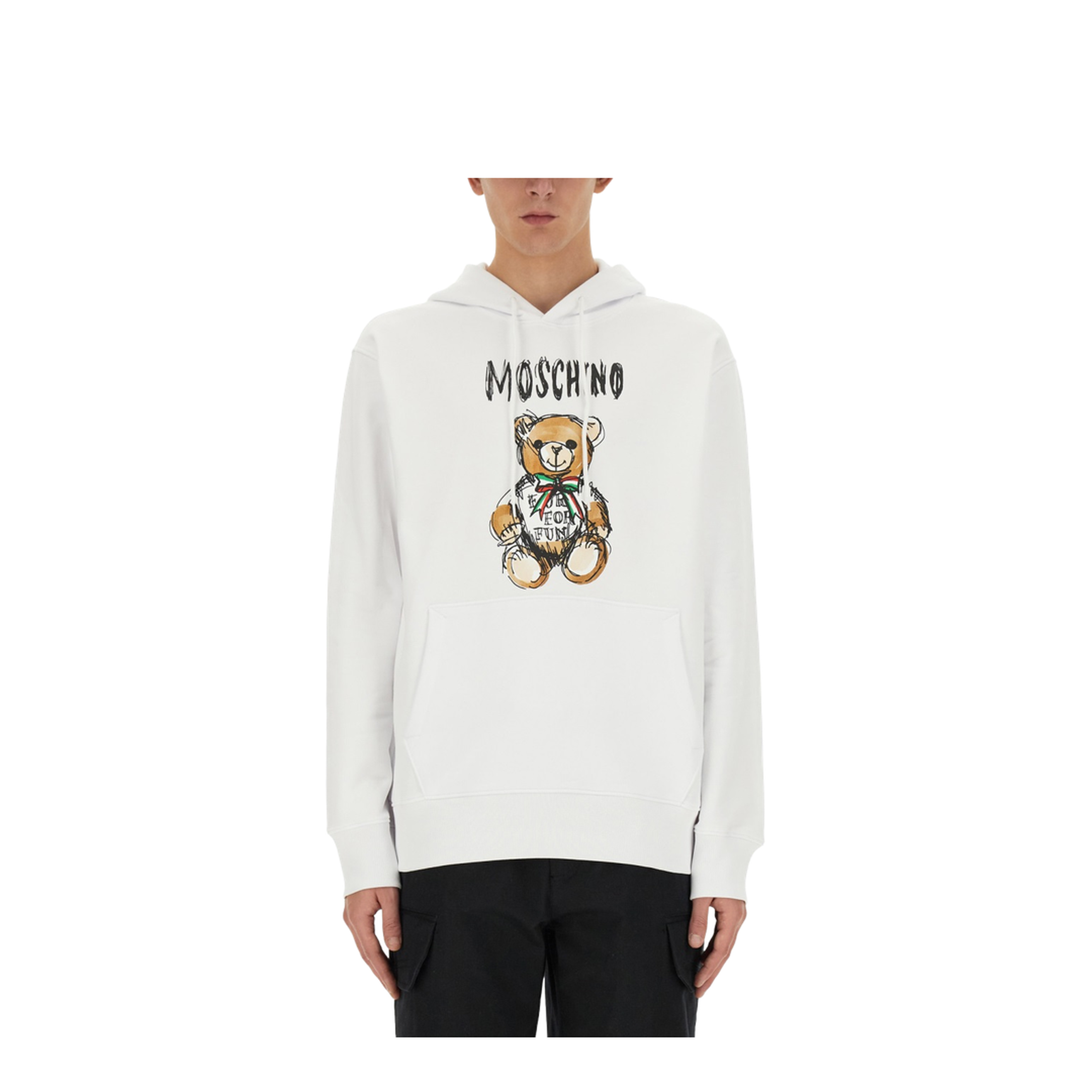 Teddy Print Sweatshirt - Image 1