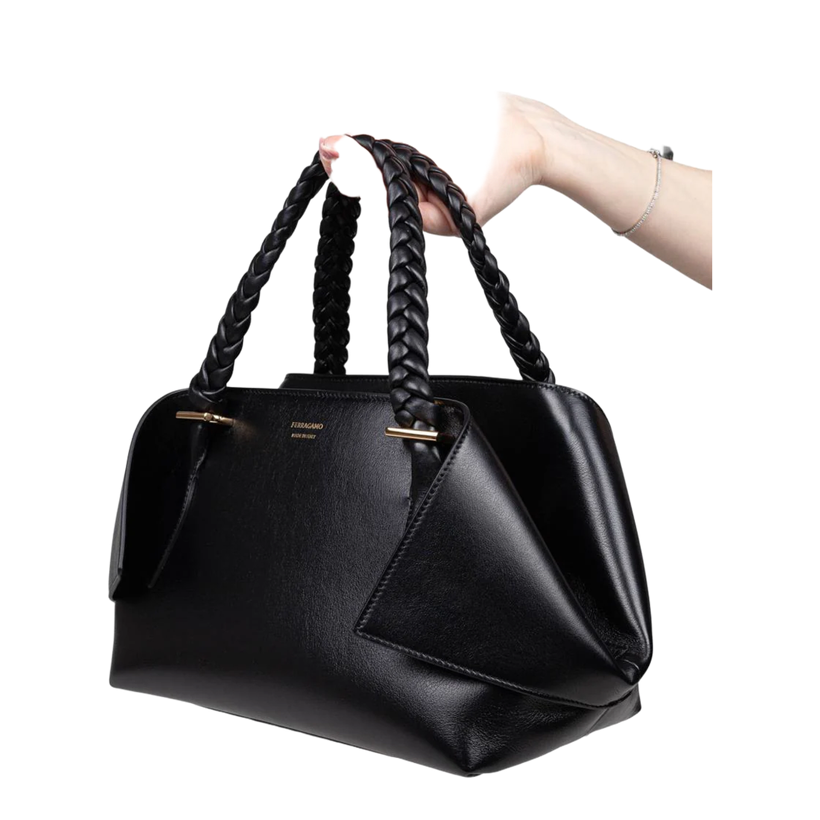 Shoulder Bag In Soft Calfskin - Image 2