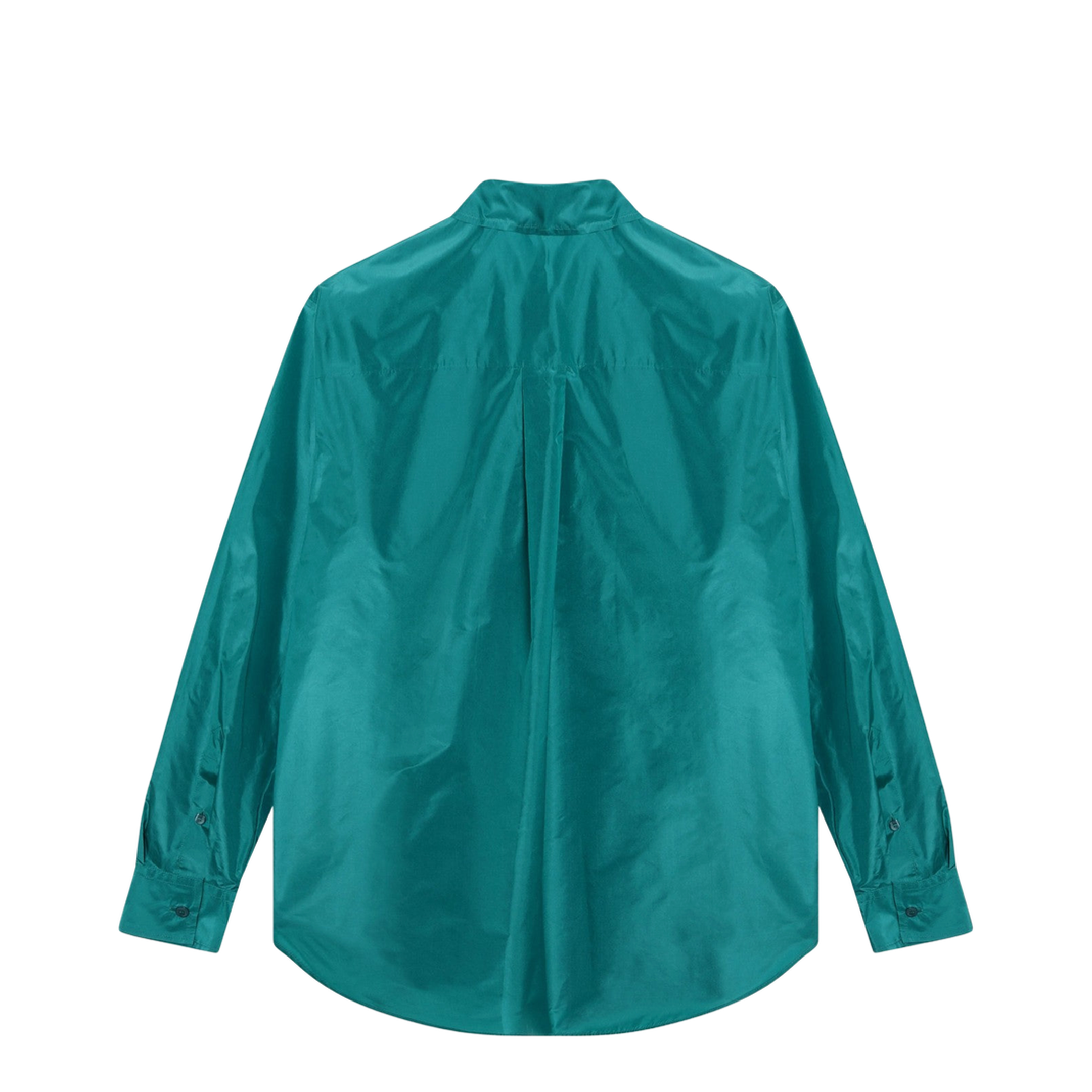 Jade Green Silk Shirt - Image 2