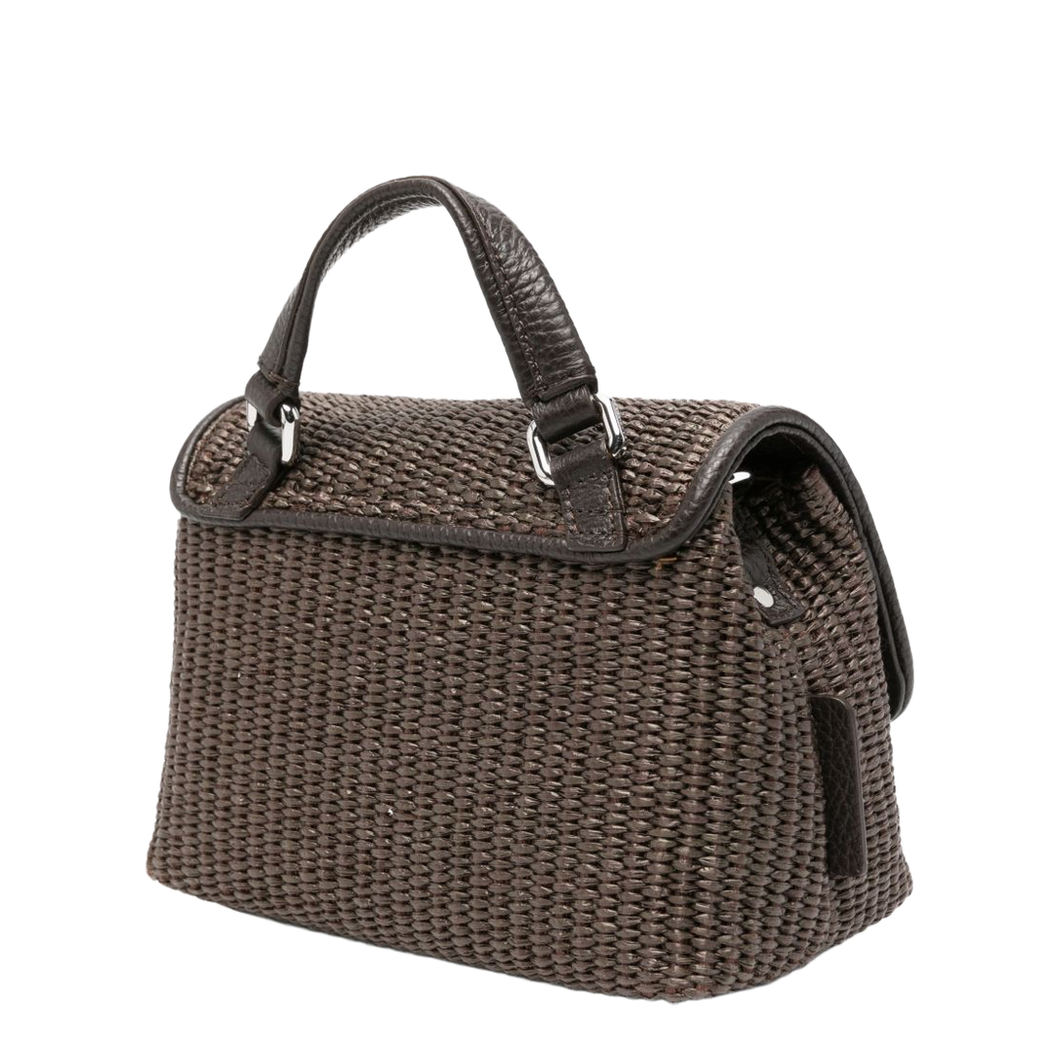 Postina Raffia Tote Bag - Sottobosco - Image 4
