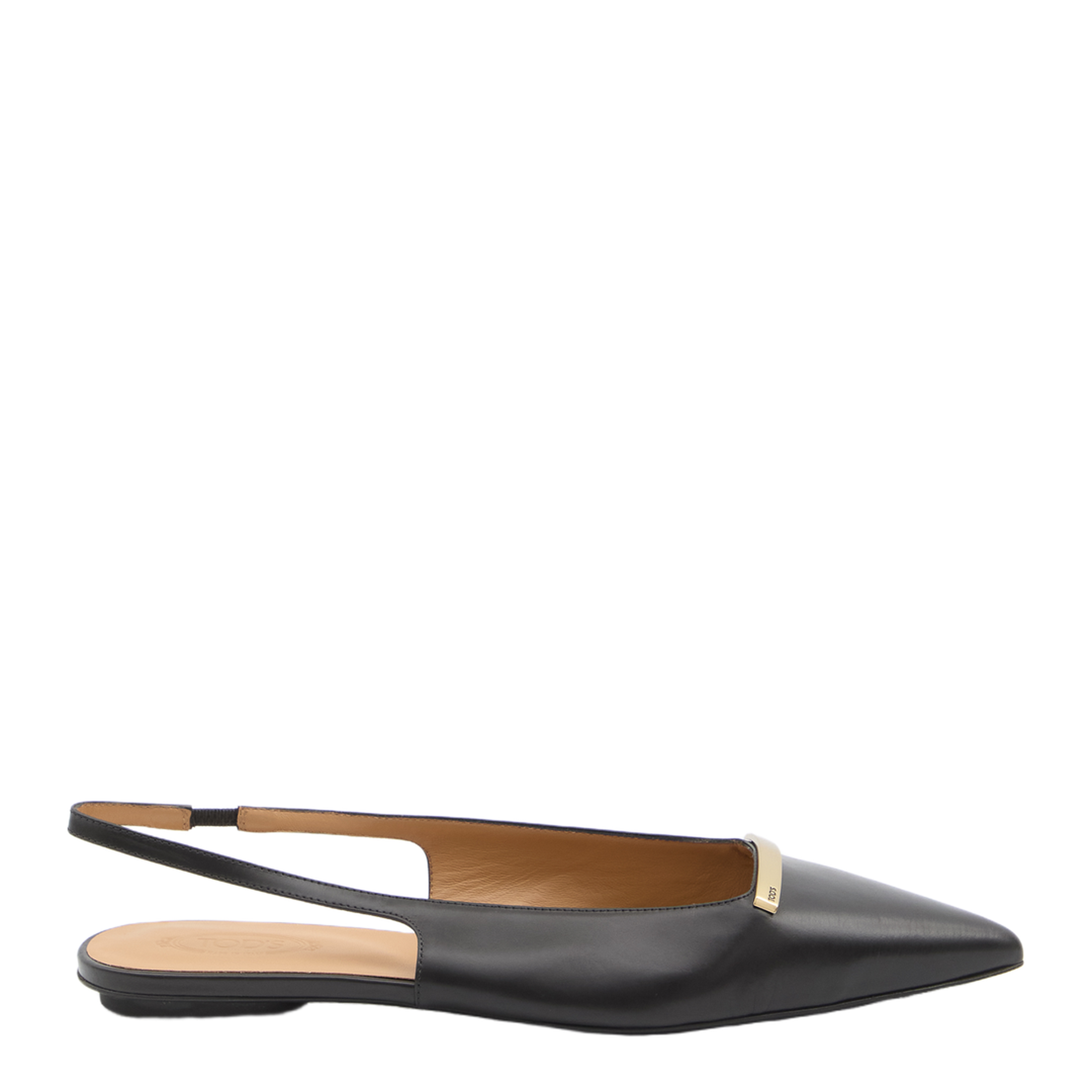 Leather Slingback Ballerinas - Image 1