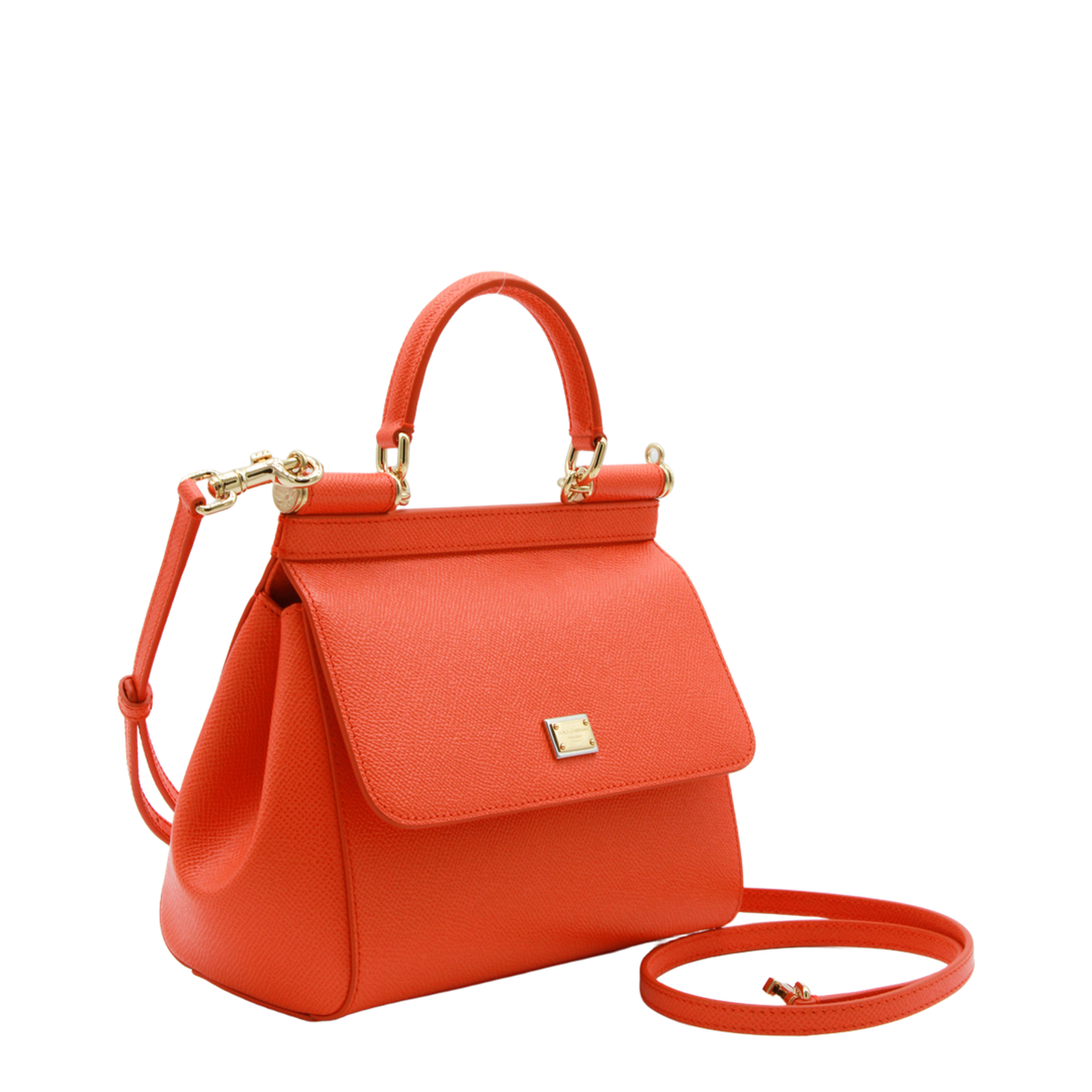 Sicily Medium Calfskin Top-Handle Bag - Rosa Carne - Image 4