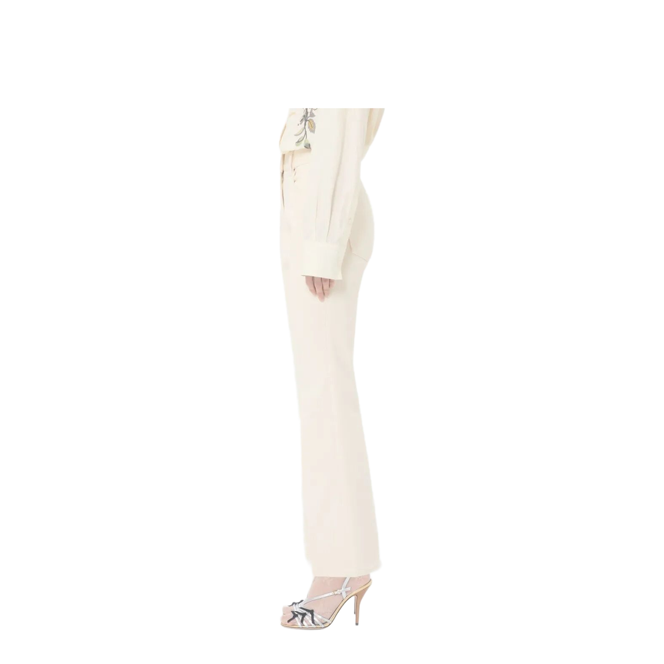 Flared Denim Jeans - Image 5