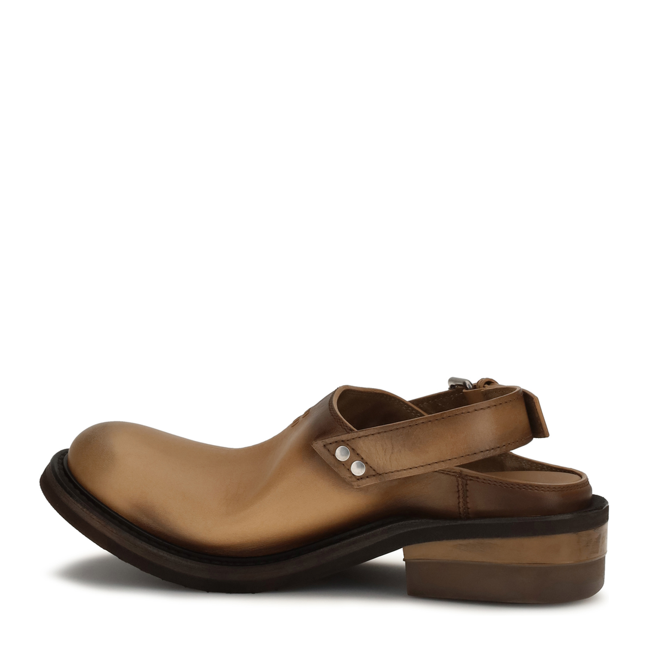Foule Leather Mules - Image 3