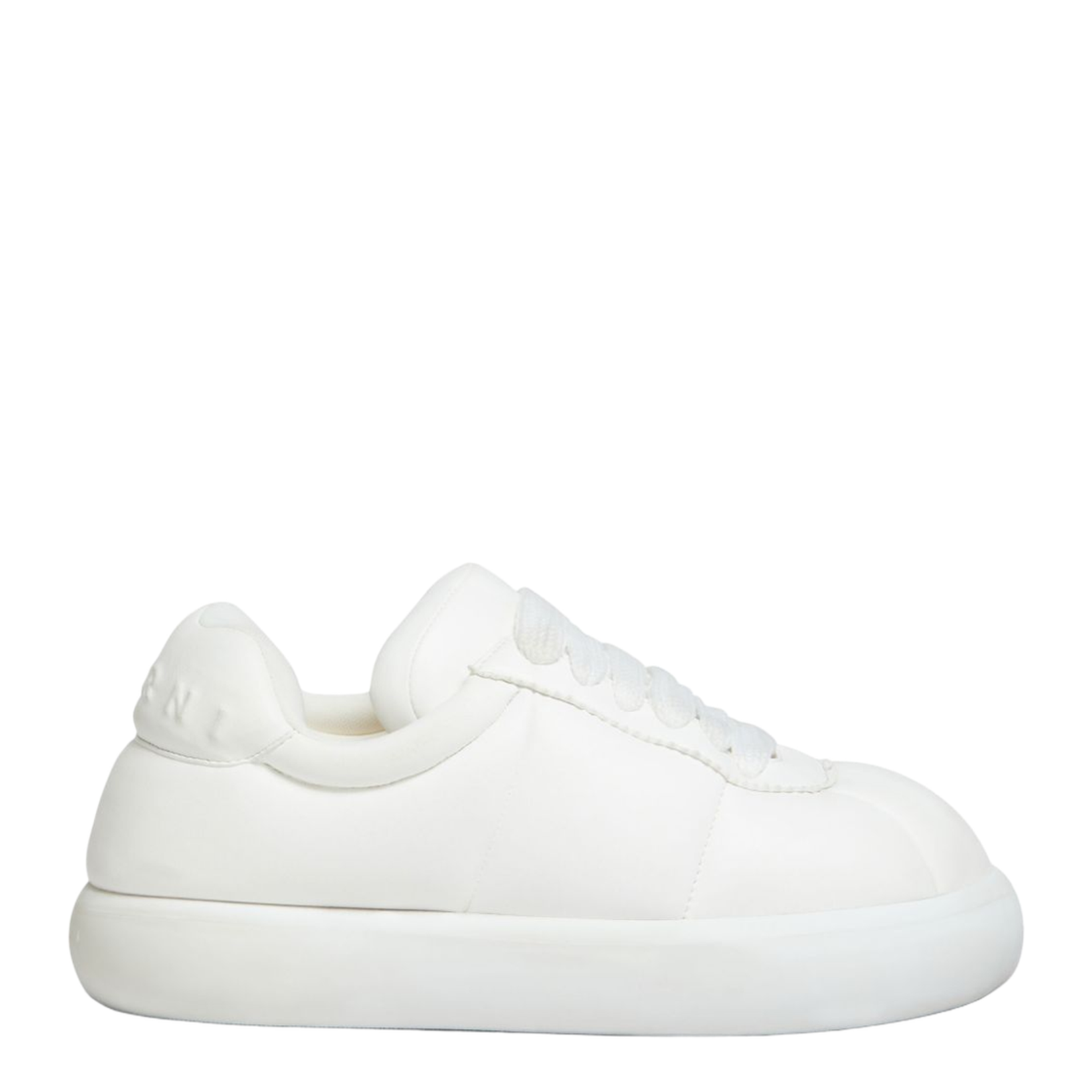 White Leather BigFoot 2.0 Sneaker - Image 1
