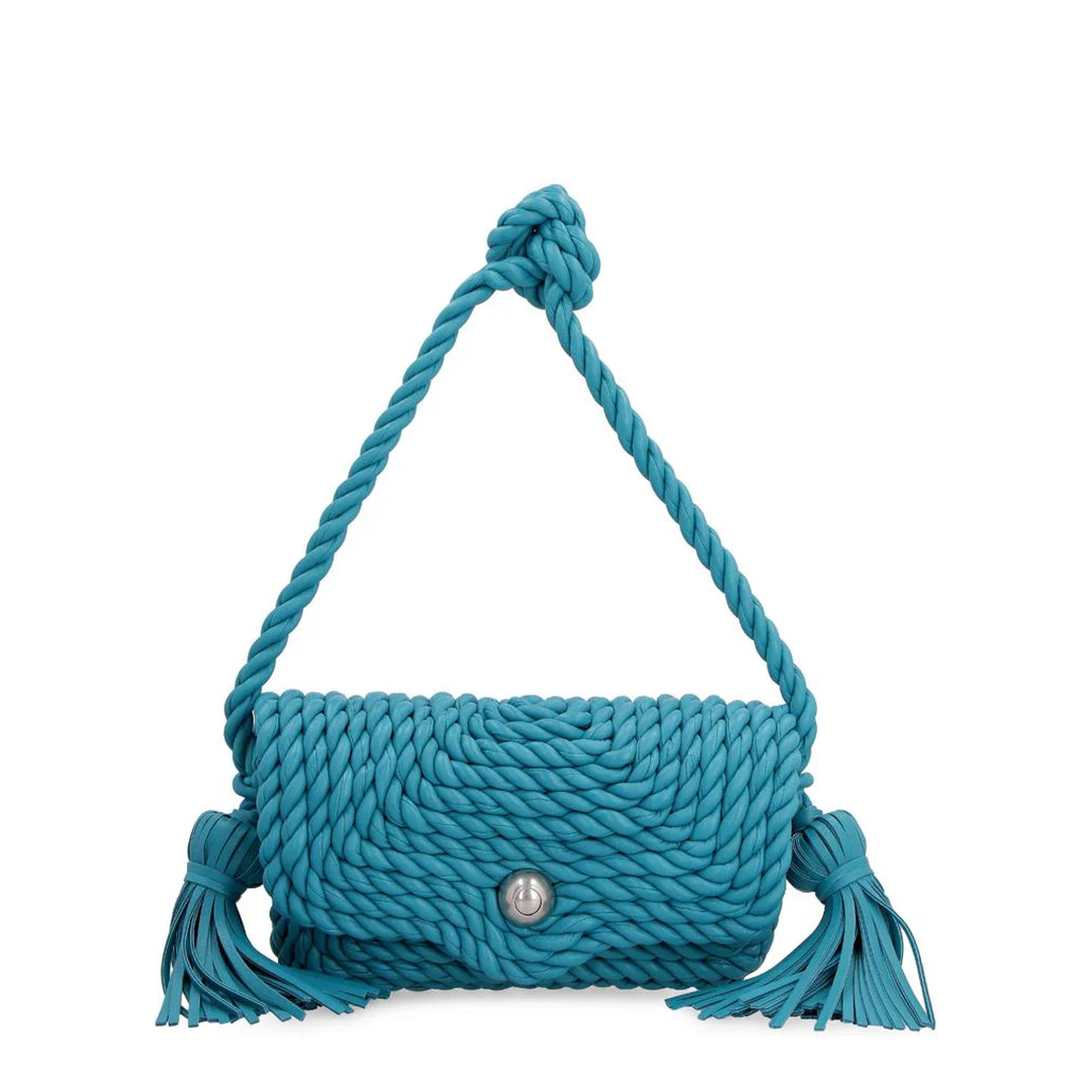 Torchon Leather Handbags - Blue - Image 1