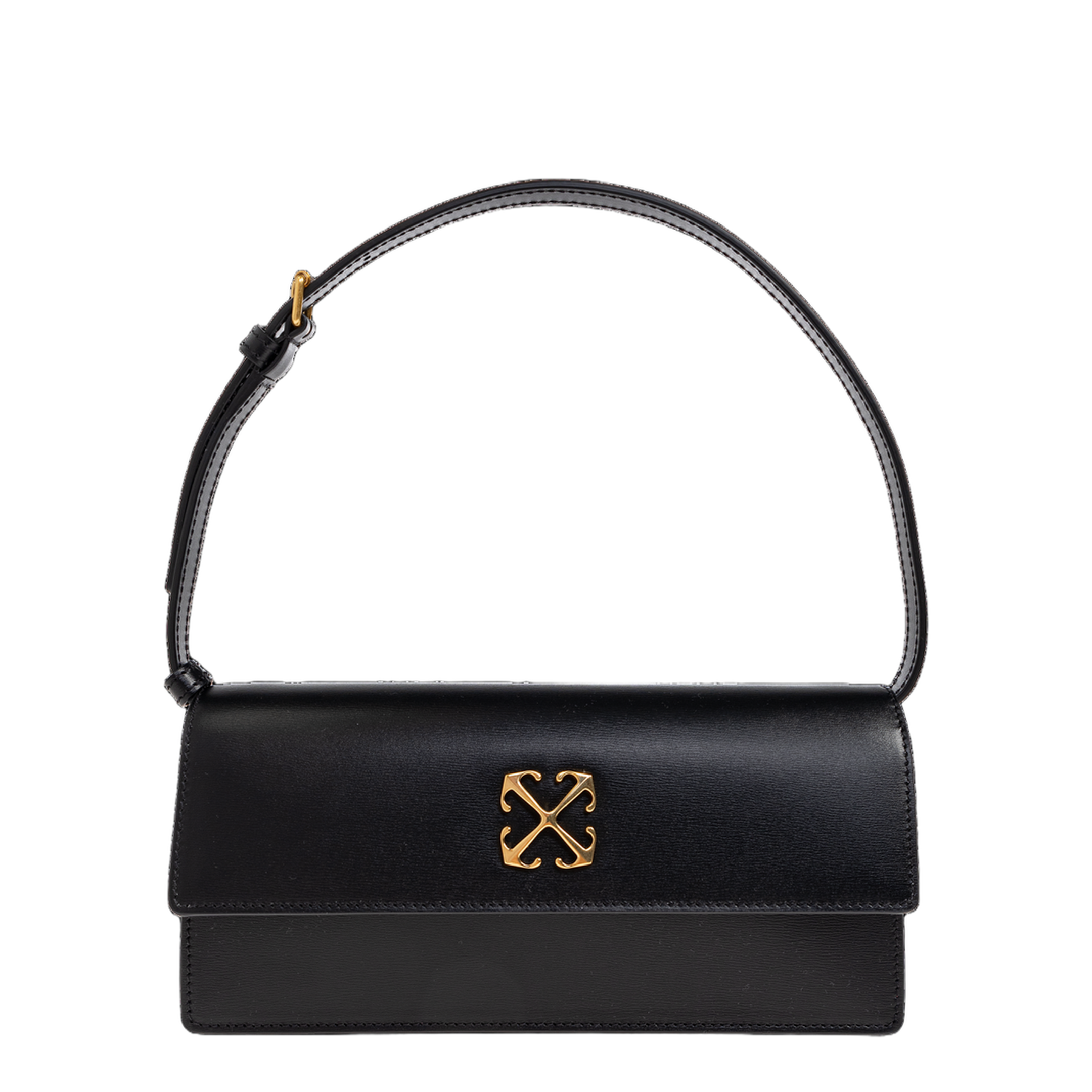 Jitney 1.0 Leather Shoulder Bag Black - Image 5