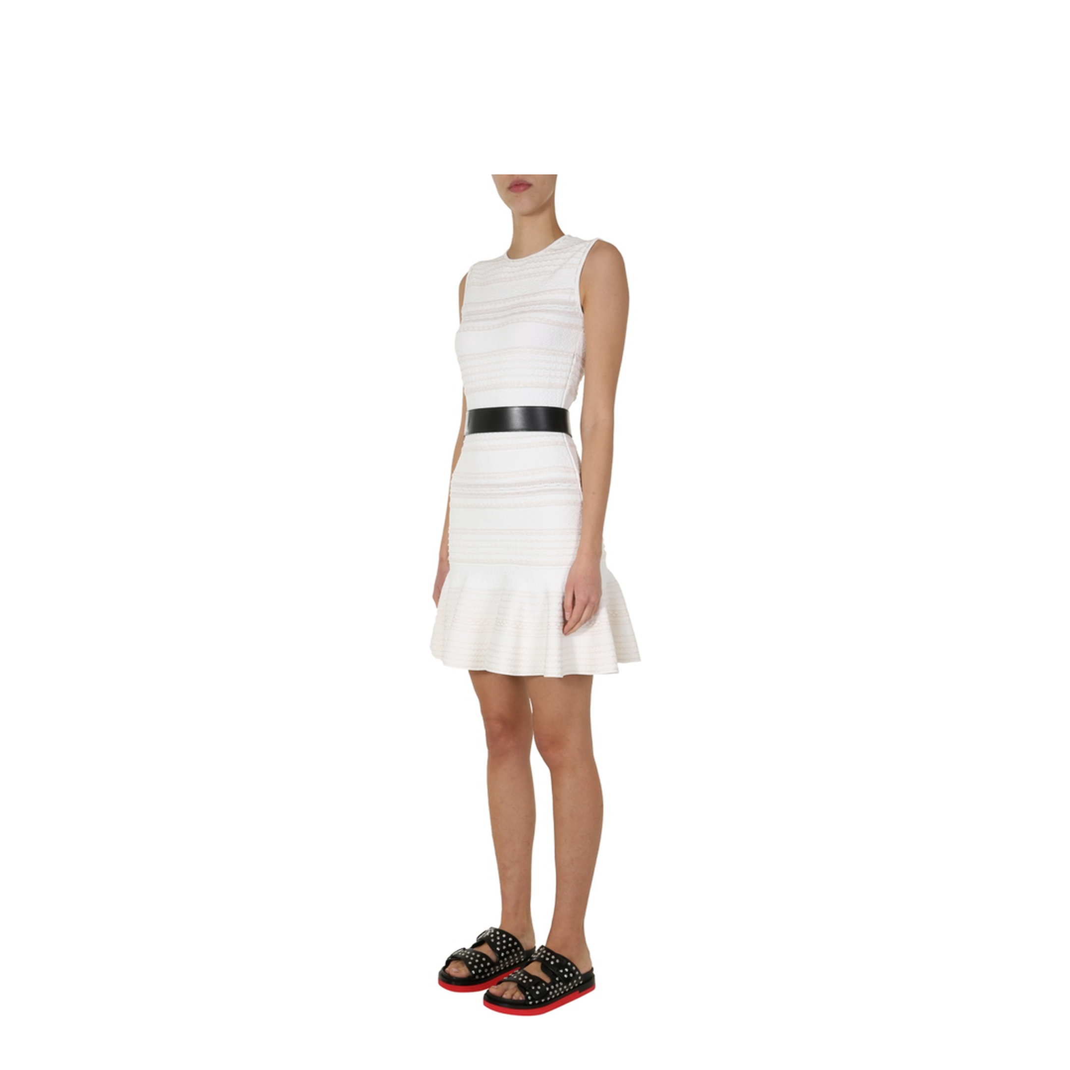 Knitted Mini Dress - Image 3