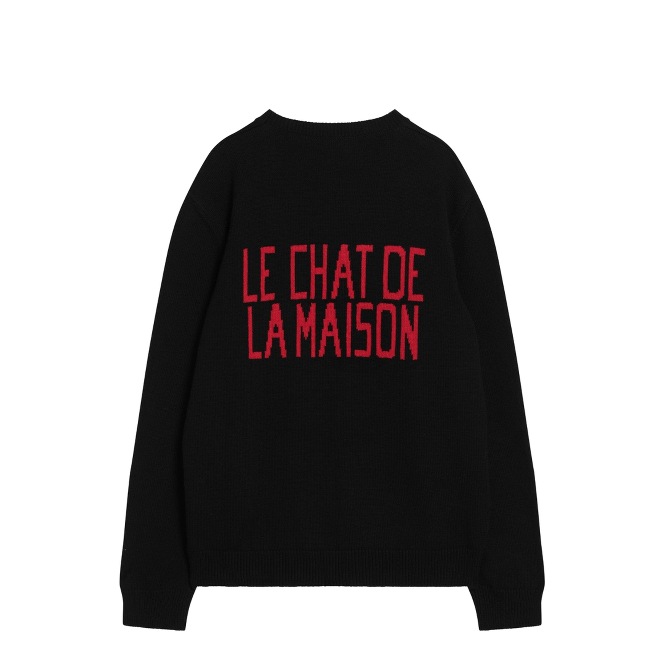 Le Chat De La Maison Sweater Black - Image 2