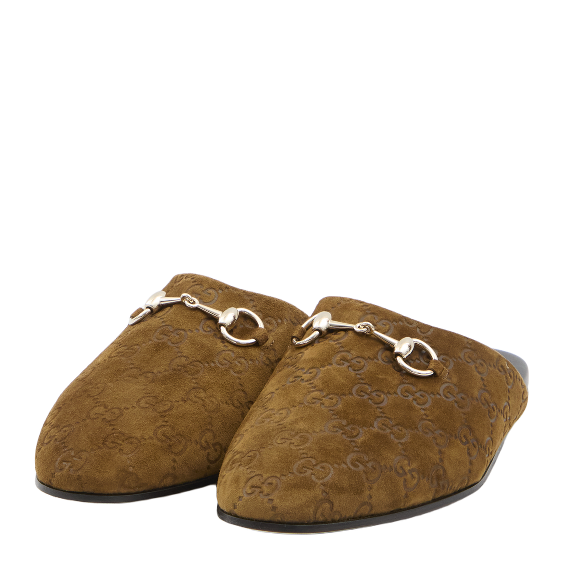 Horsebit Mule Brown Suede - Image 2