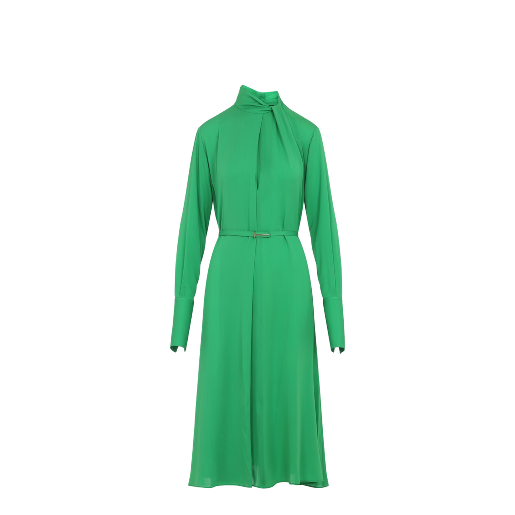 Washed Silk Midi Dress - Image 3
