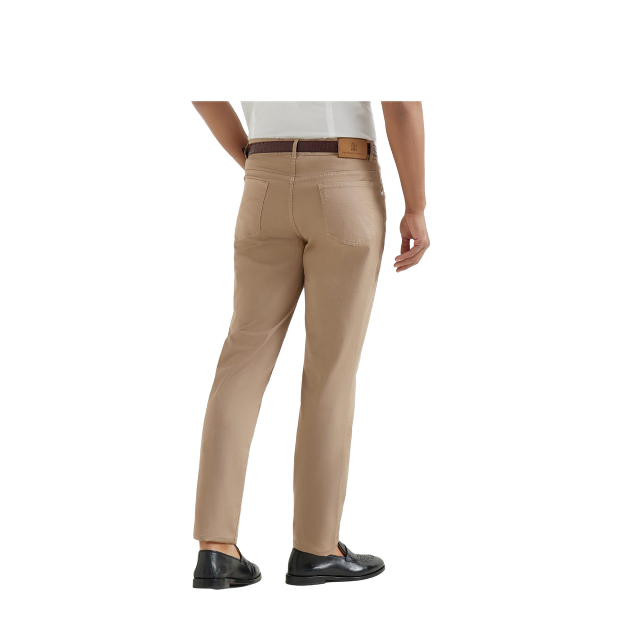Stretch Cotton Trousers - Image 5